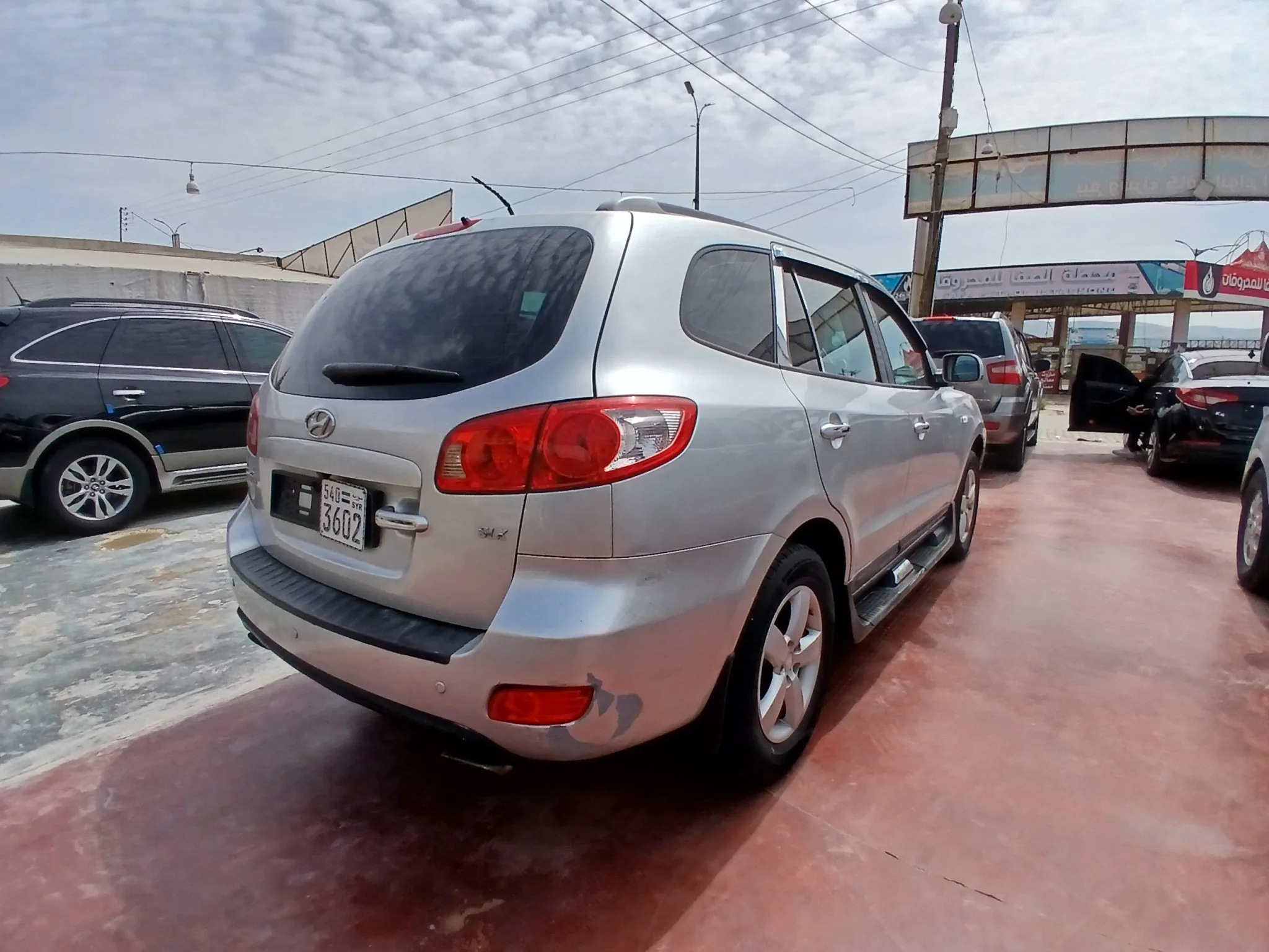 kilometrage car sale hyundai santa fe slx suv used 2007 aleppo ha image