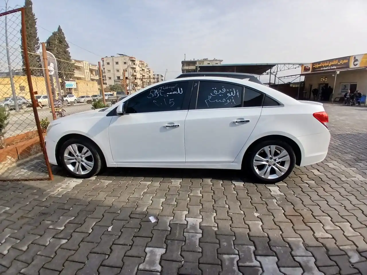 kilometrage car sale chevrolet cruze lt sedan used 2015 aleppo sy image