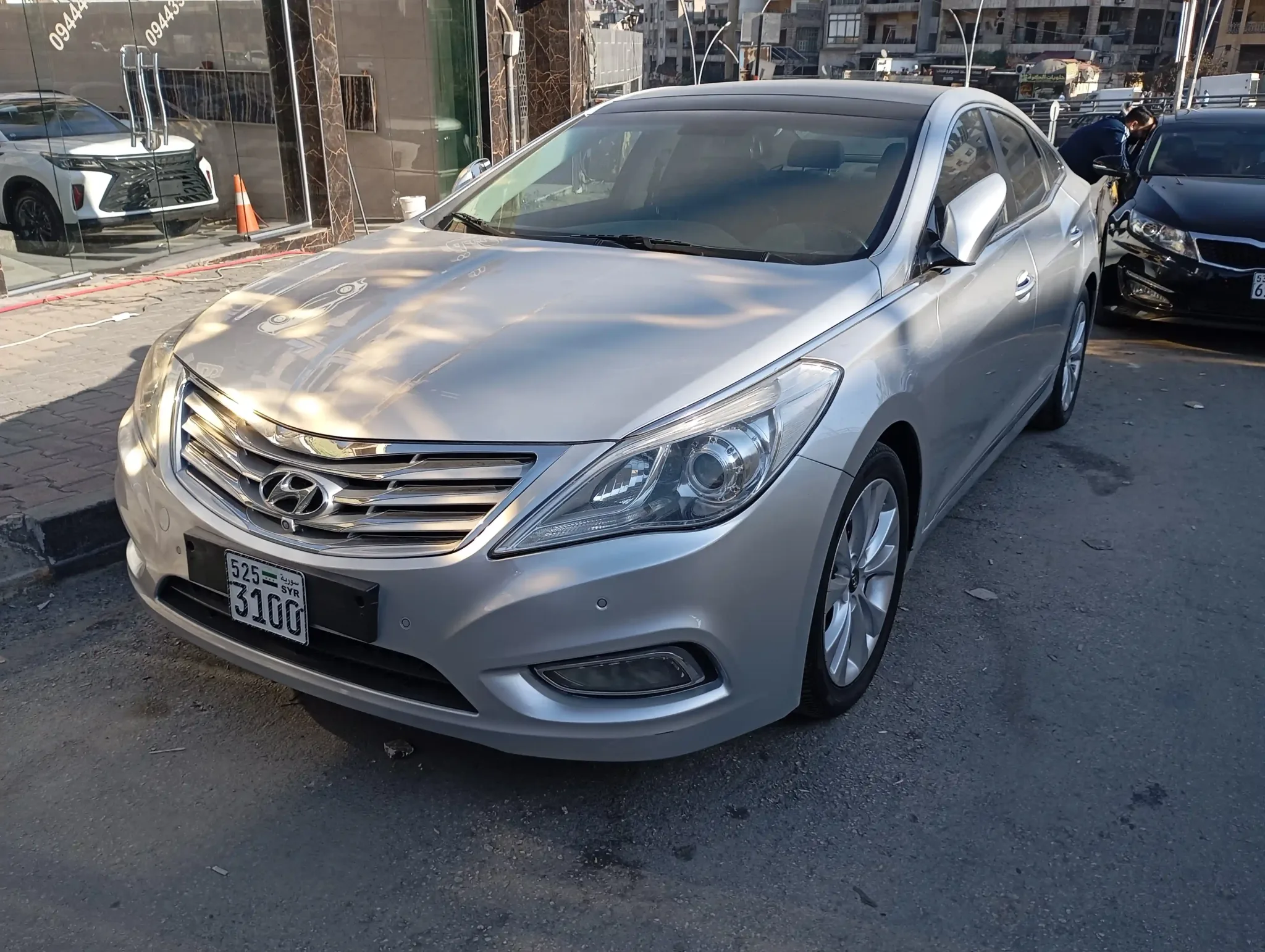 kilometrage car sale hyundai grandeur hg 300 sedan used 2012 aleppo aa image
