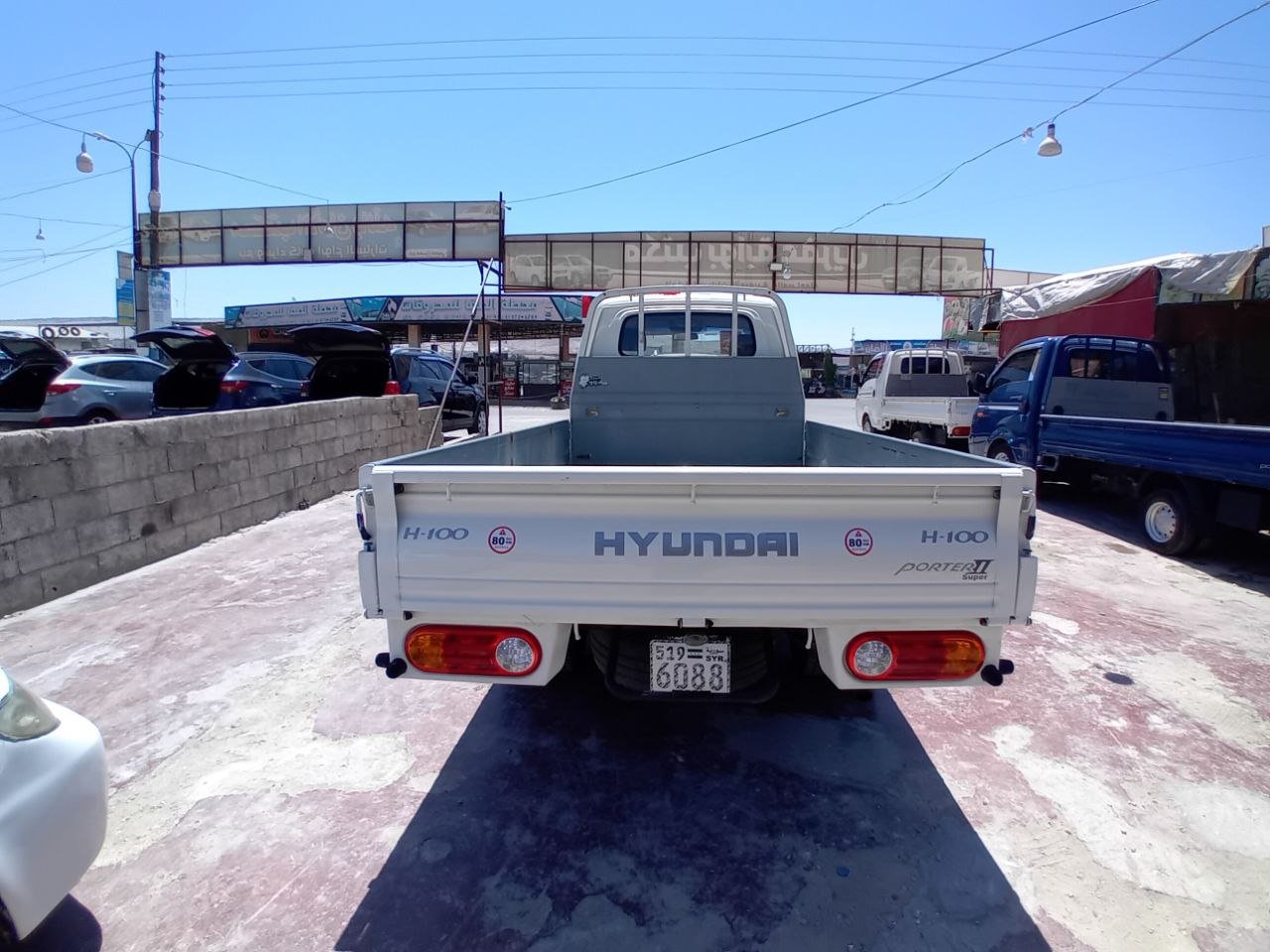 kilometrage car sale hyundai porter 2 crdi cargo truck used 2009 aleppo ii image