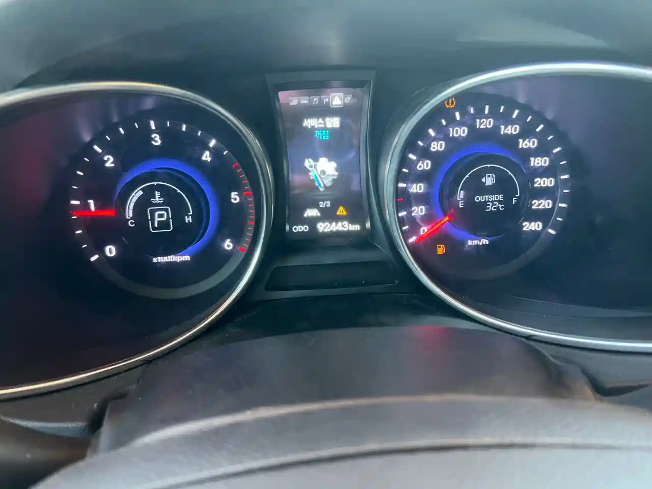 kilometrage car sale hyundai santa fe evgt suv 2014 aleppo wv image
