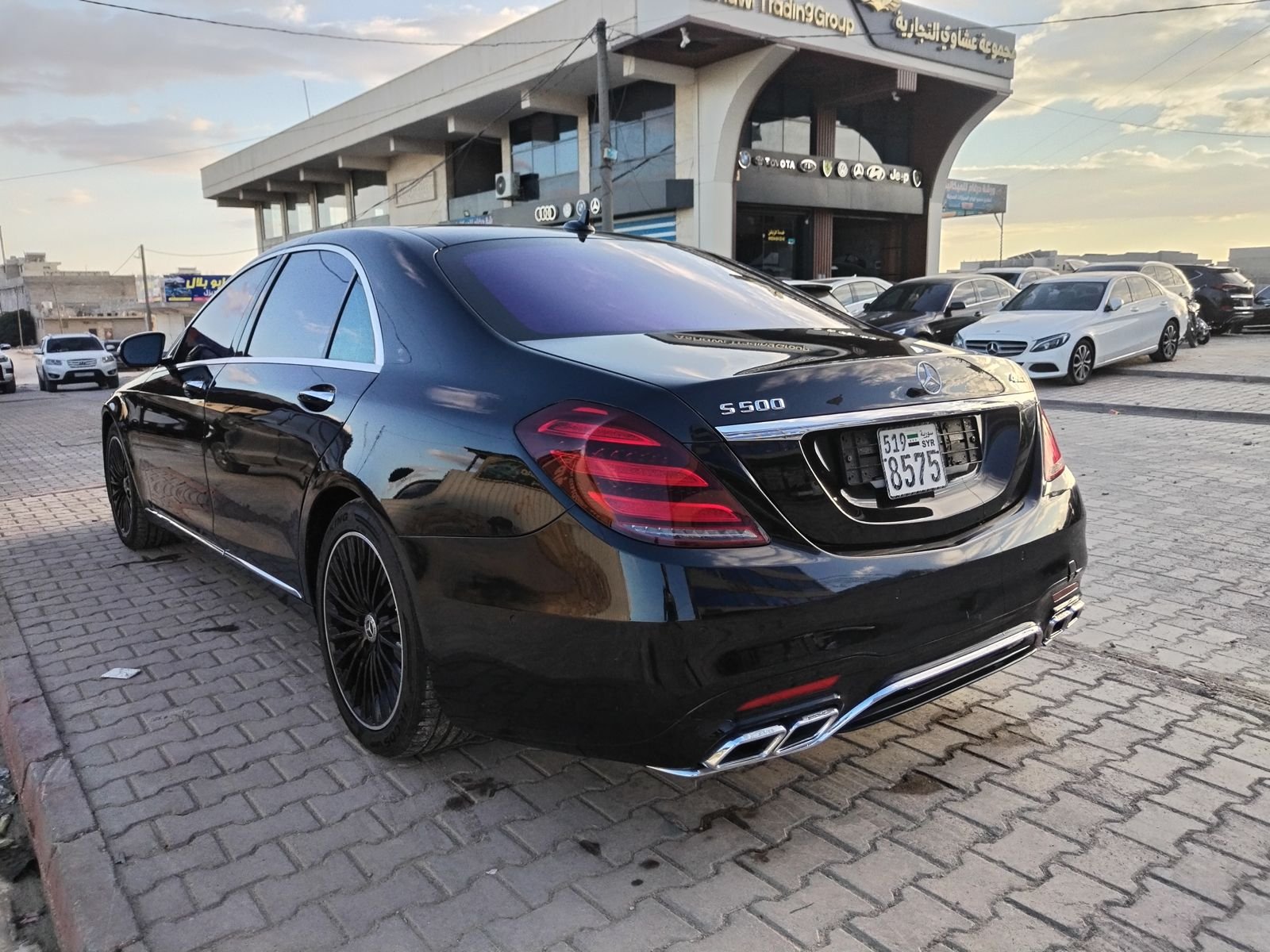kilometrage car sale mercedes benz s class s s 500 4 matic sedan used 2015 aleppo mv image