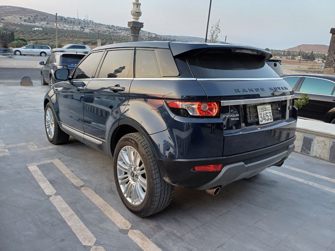 kilometrage car sale land rover range rover evoque sd4 suv used 2014 aleppo kj image