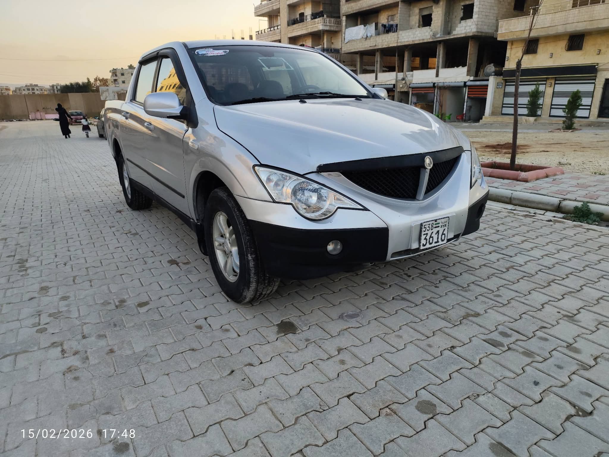 kilometrage car sale ssangyong kgm actyon sports pickup used 2007 aleppo li image