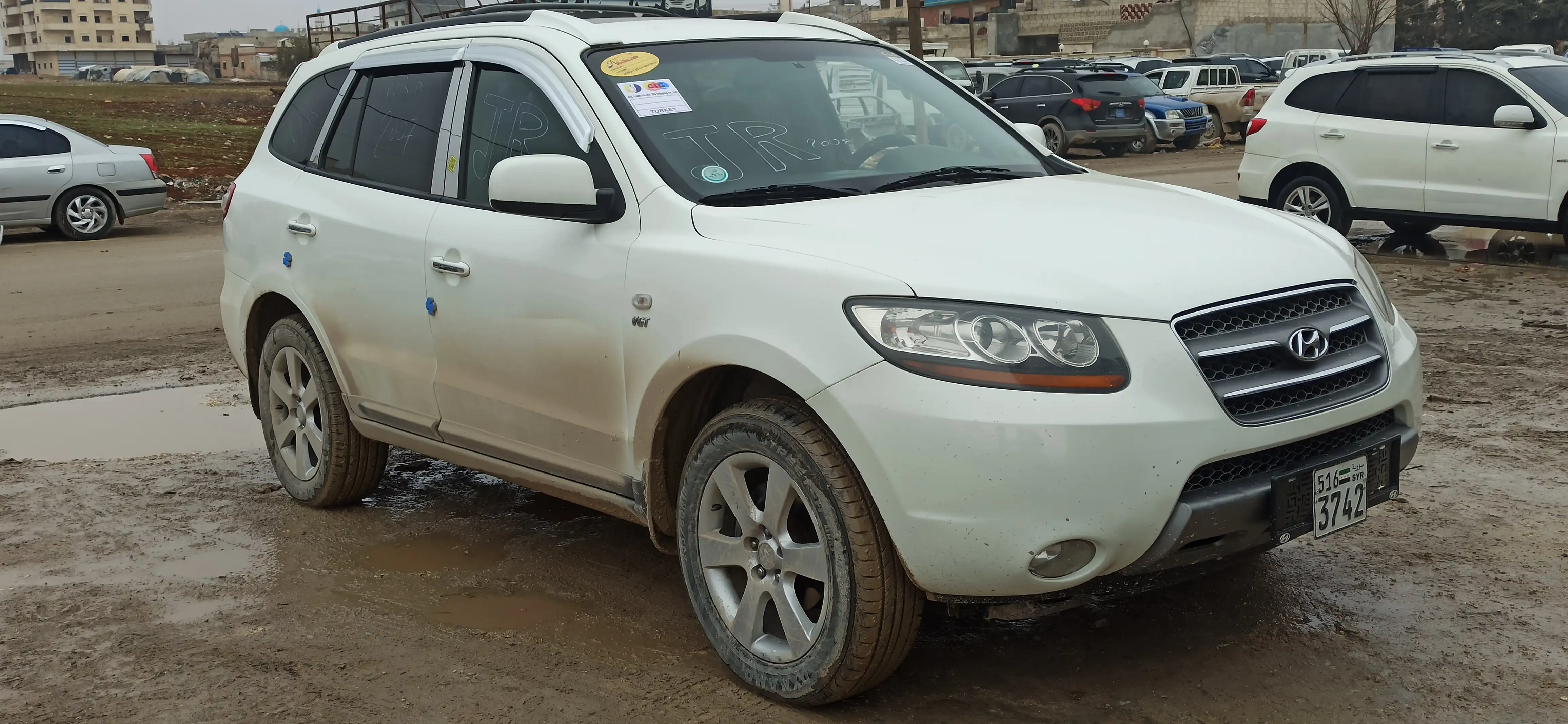 kilometrage car sale hyundai santa fe mlx suv used 2007 aleppo ss image