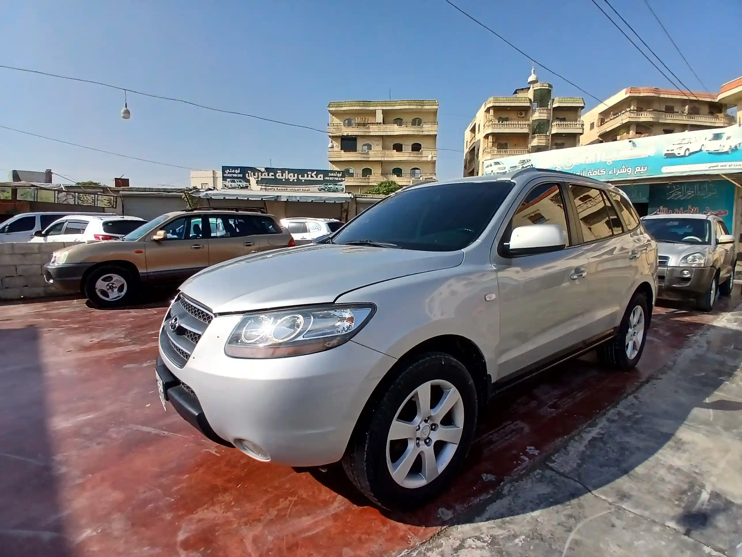 kilometrage car sale hyundai santa fe mlx suv used 2006 aleppo hy image