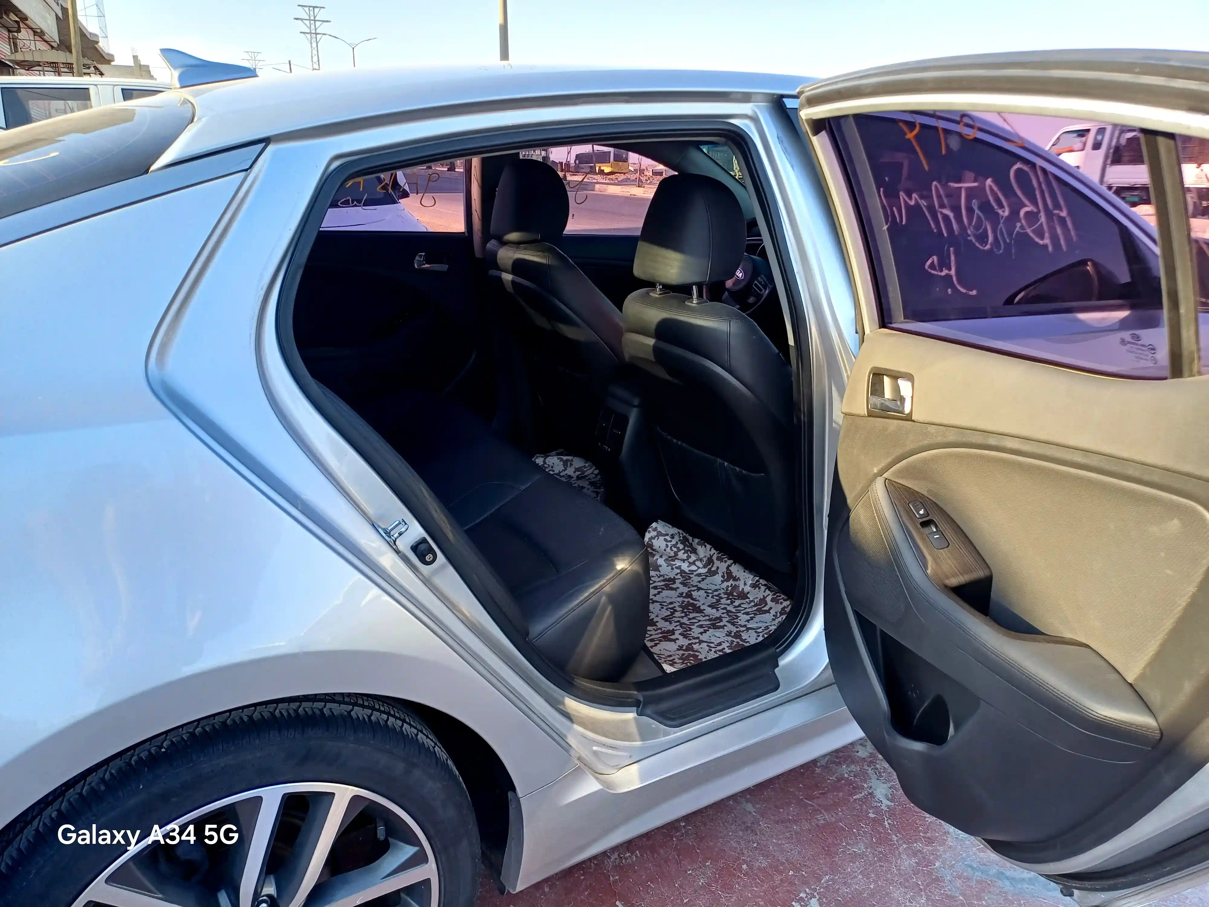 kilometrage car sale kia k5 standard sedan used 2014 aleppo ii image