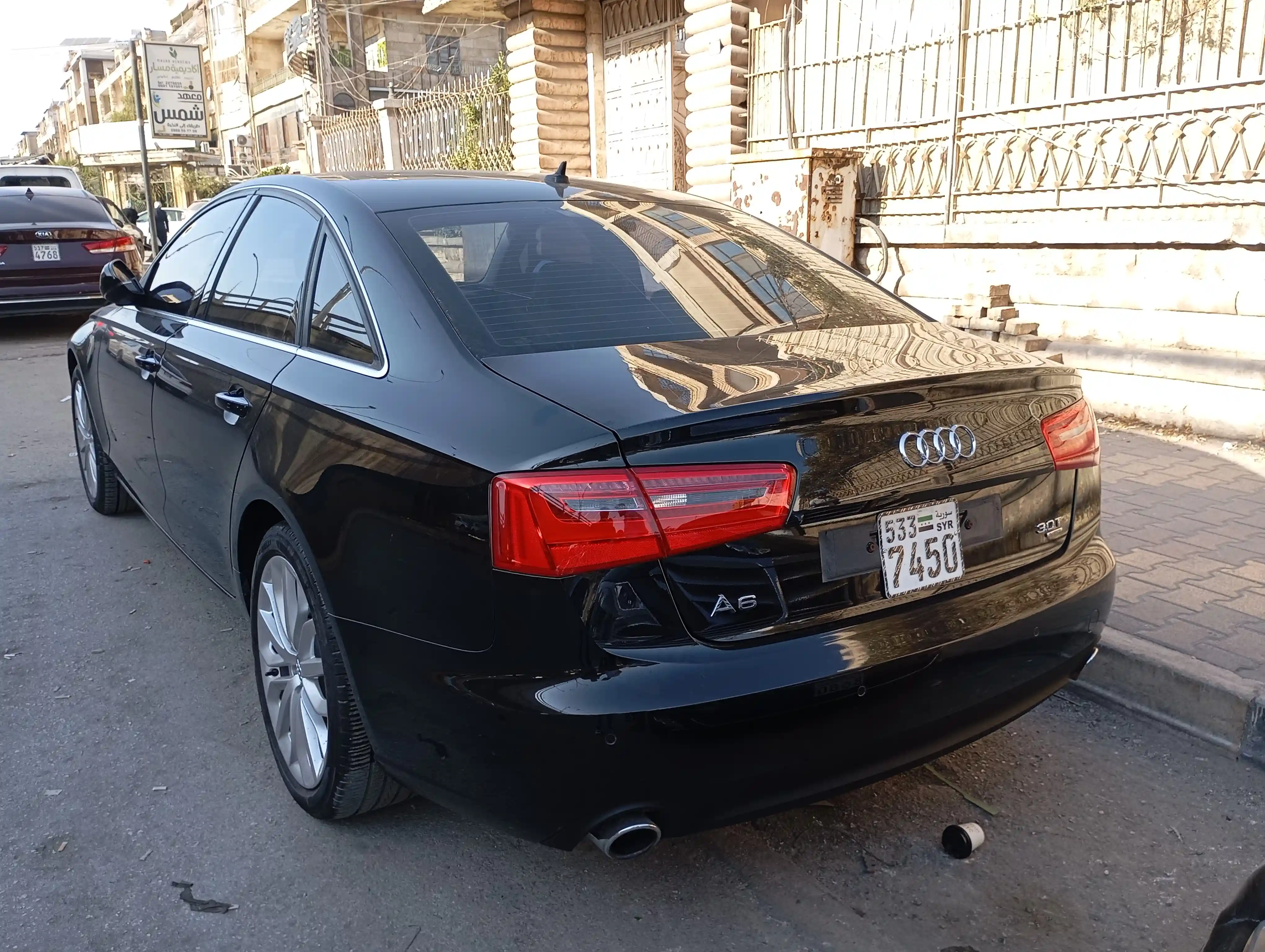 kilometrage car sale audi sedan used 2012 aleppo ai image