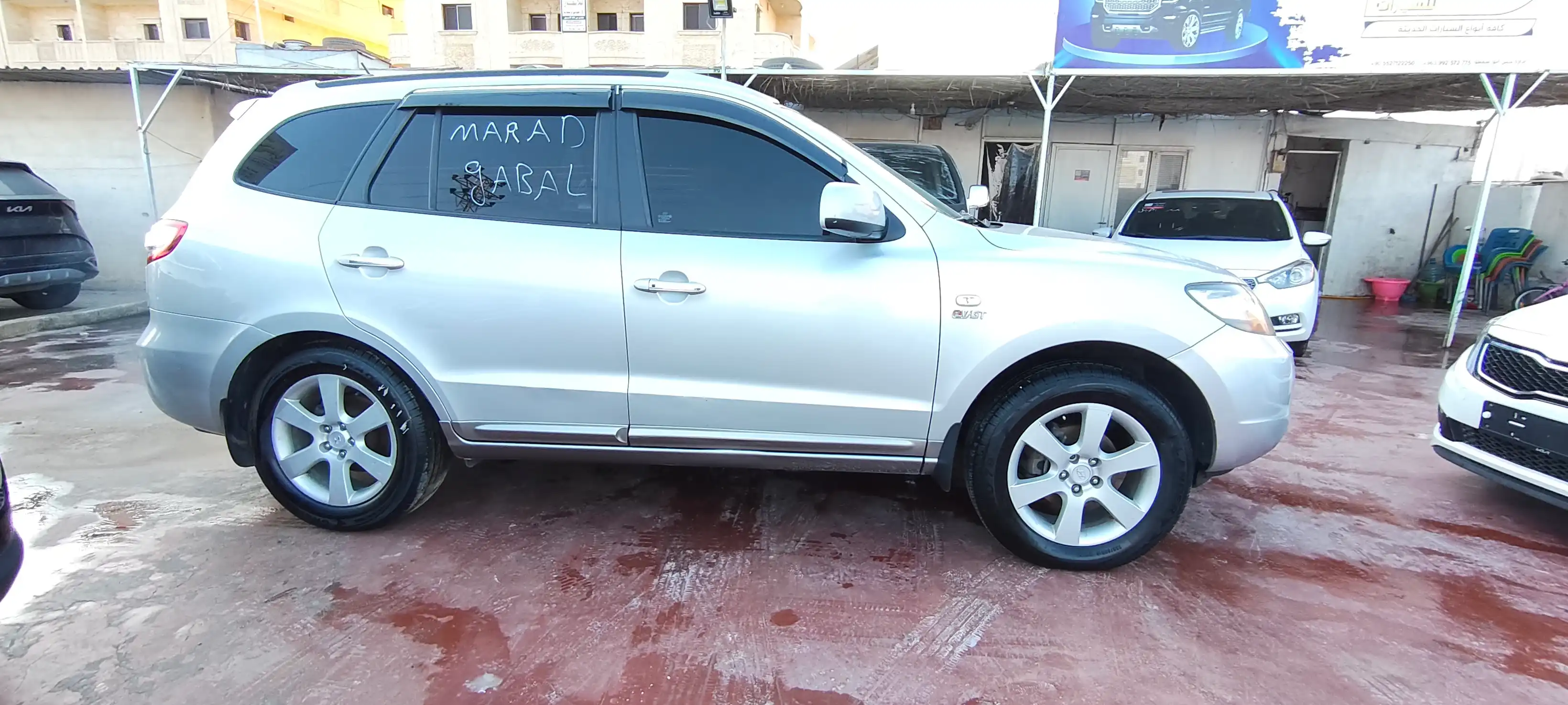 kilometrage car sale hyundai santa fe slx suv used 2007 aleppo lg image