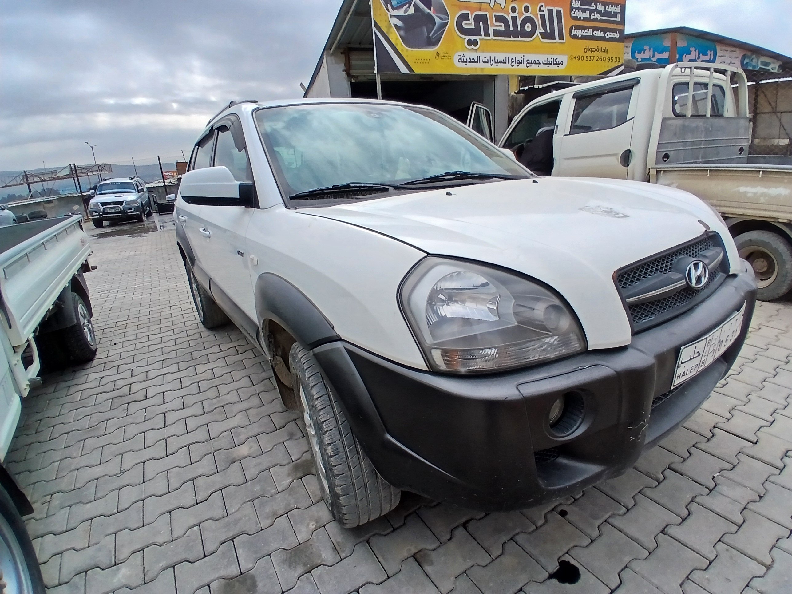 kilometrage car sale hyundai tucson mx suv used 2007 aleppo on image
