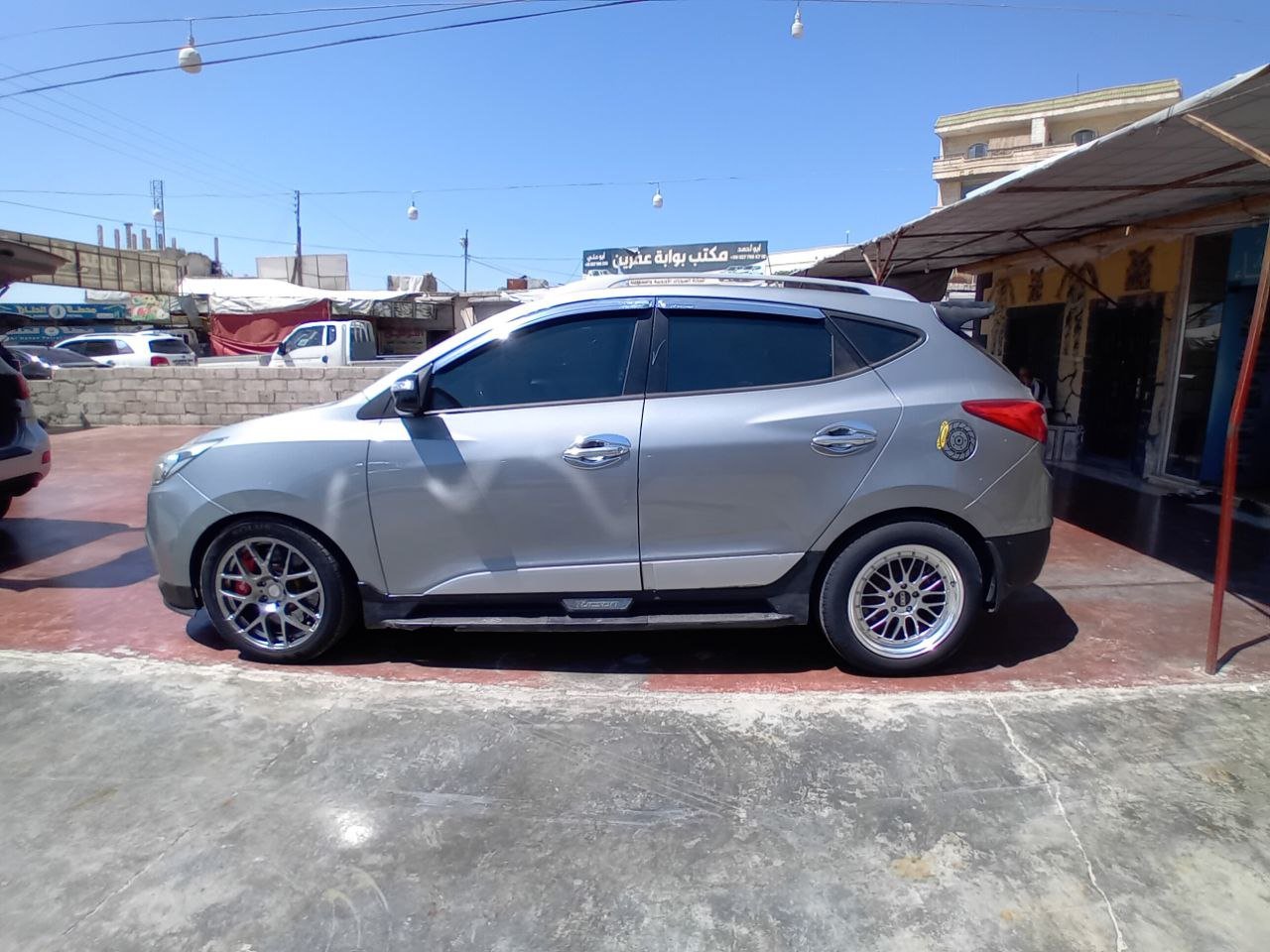 kilometrage car sale hyundai tucson standard suv used 2010 aleppo oi image