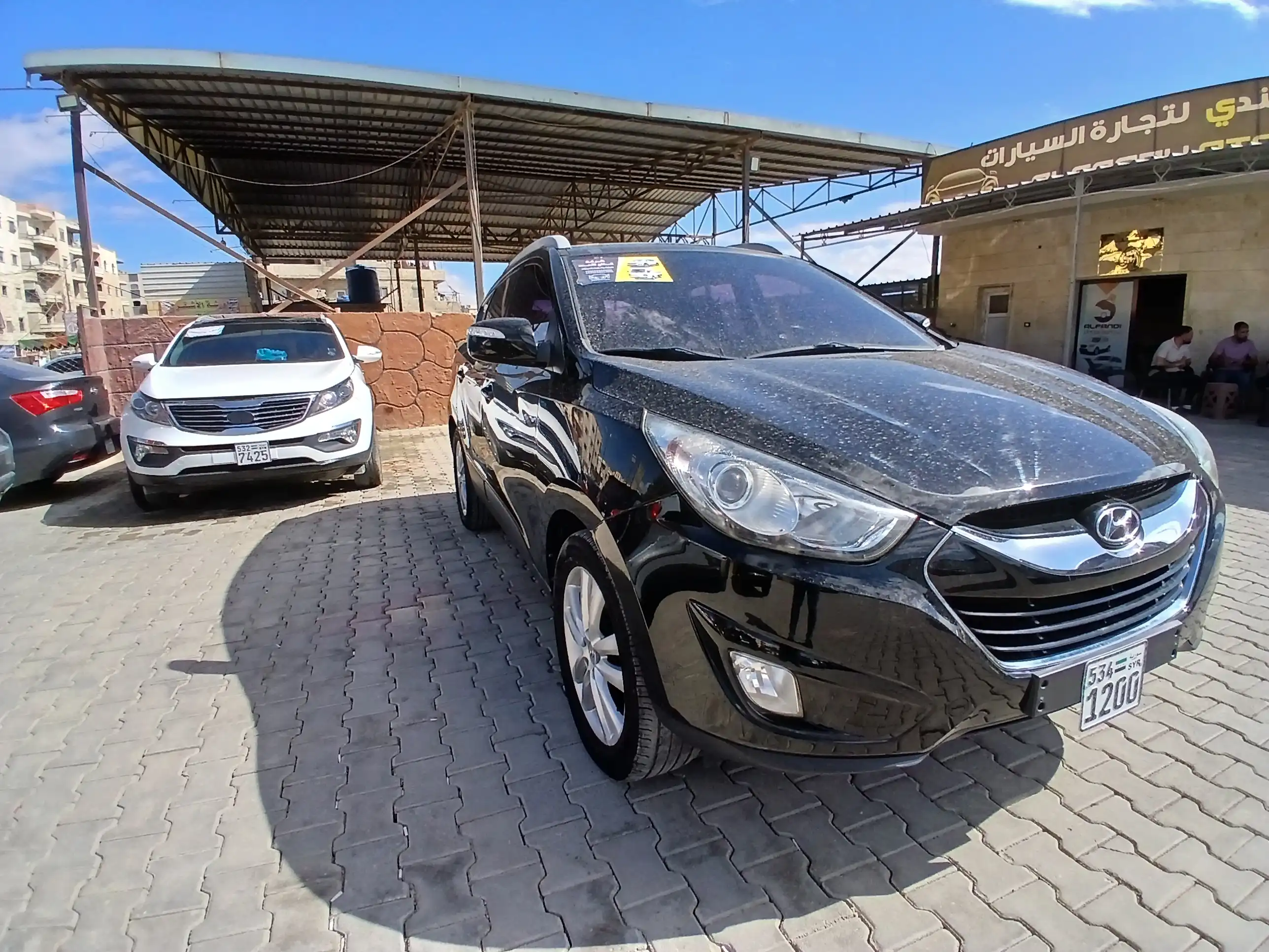 kilometrage car sale hyundai tucson lx20 evgt suv used 2012 aleppo lm image