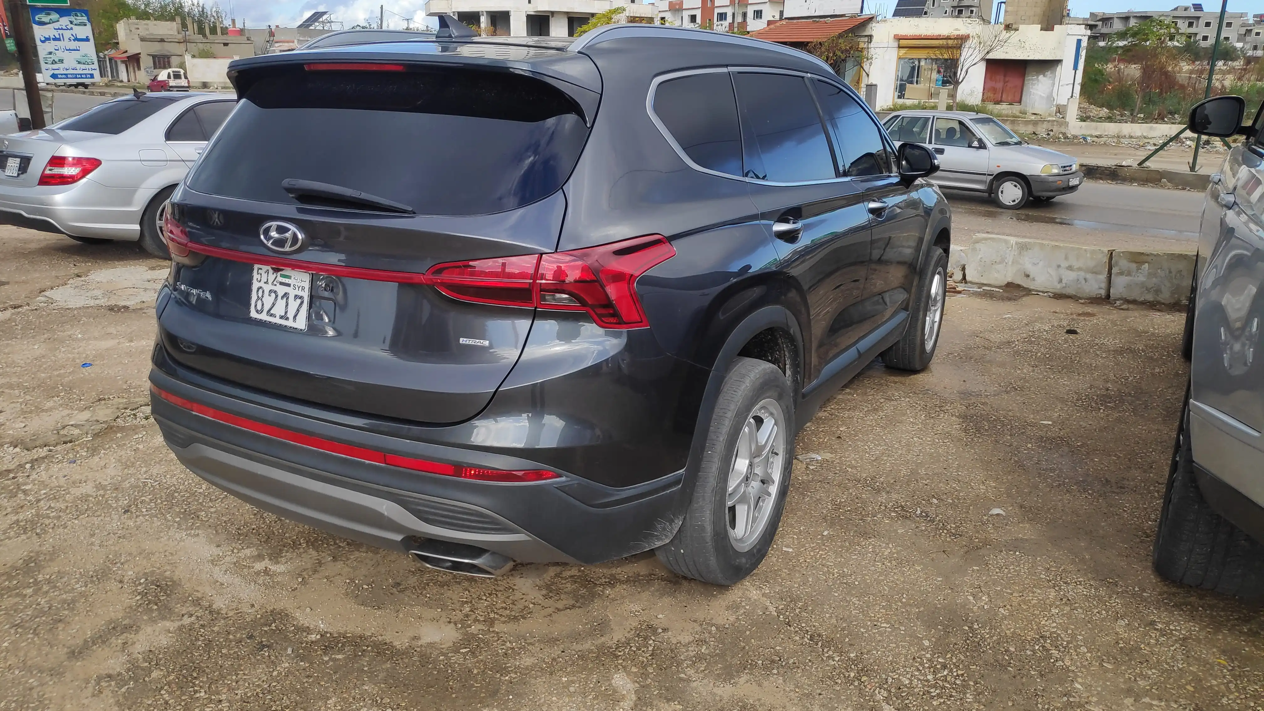 kilometrage car sale hyundai santa fe evgt suv used 2023 aleppo ve image