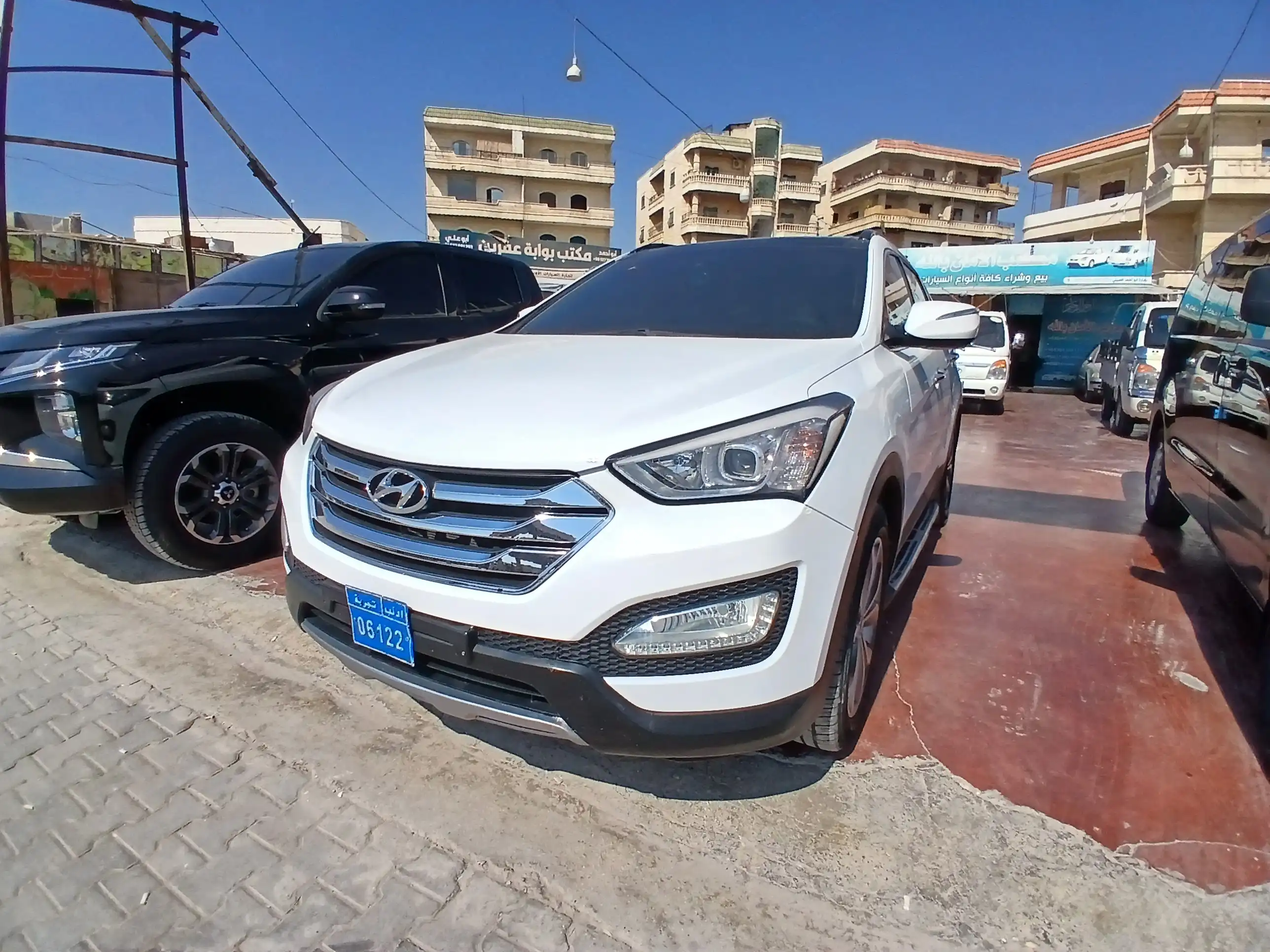 kilometrage car sale hyundai santa fe evgt suv used 2012 aleppo az card image