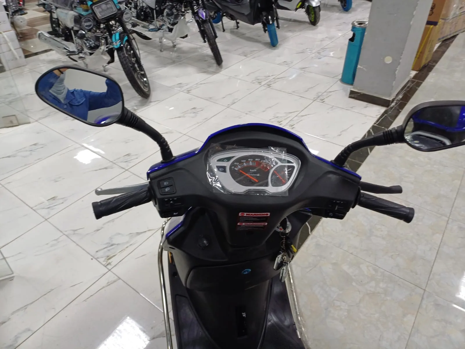kilometrage motorbike emena original em 125 scooter new 2025 aleppo vz image