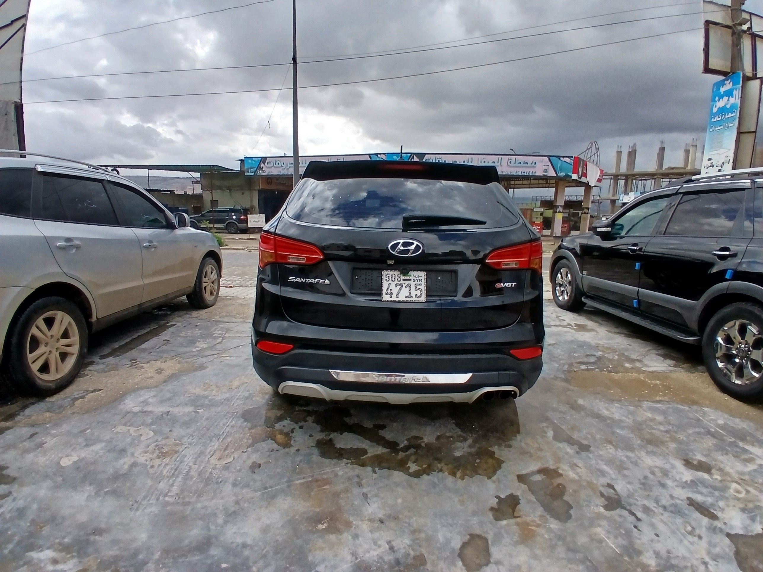 kilometrage car sale hyundai santa fe evgt suv used 2013 aleppo im image