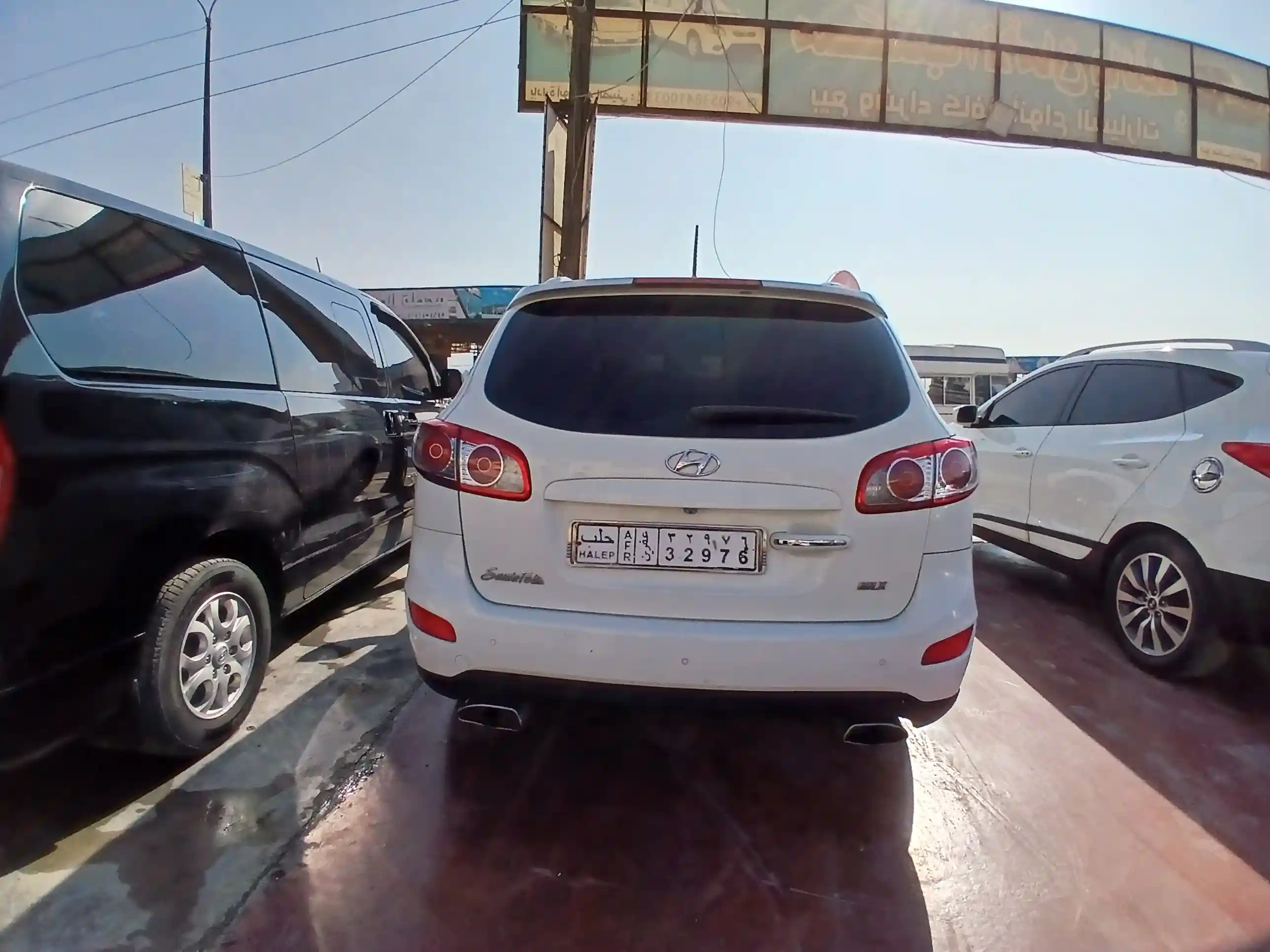 kilometrage car sale hyundai santa fe mlx suv used 2011 aleppo pw image