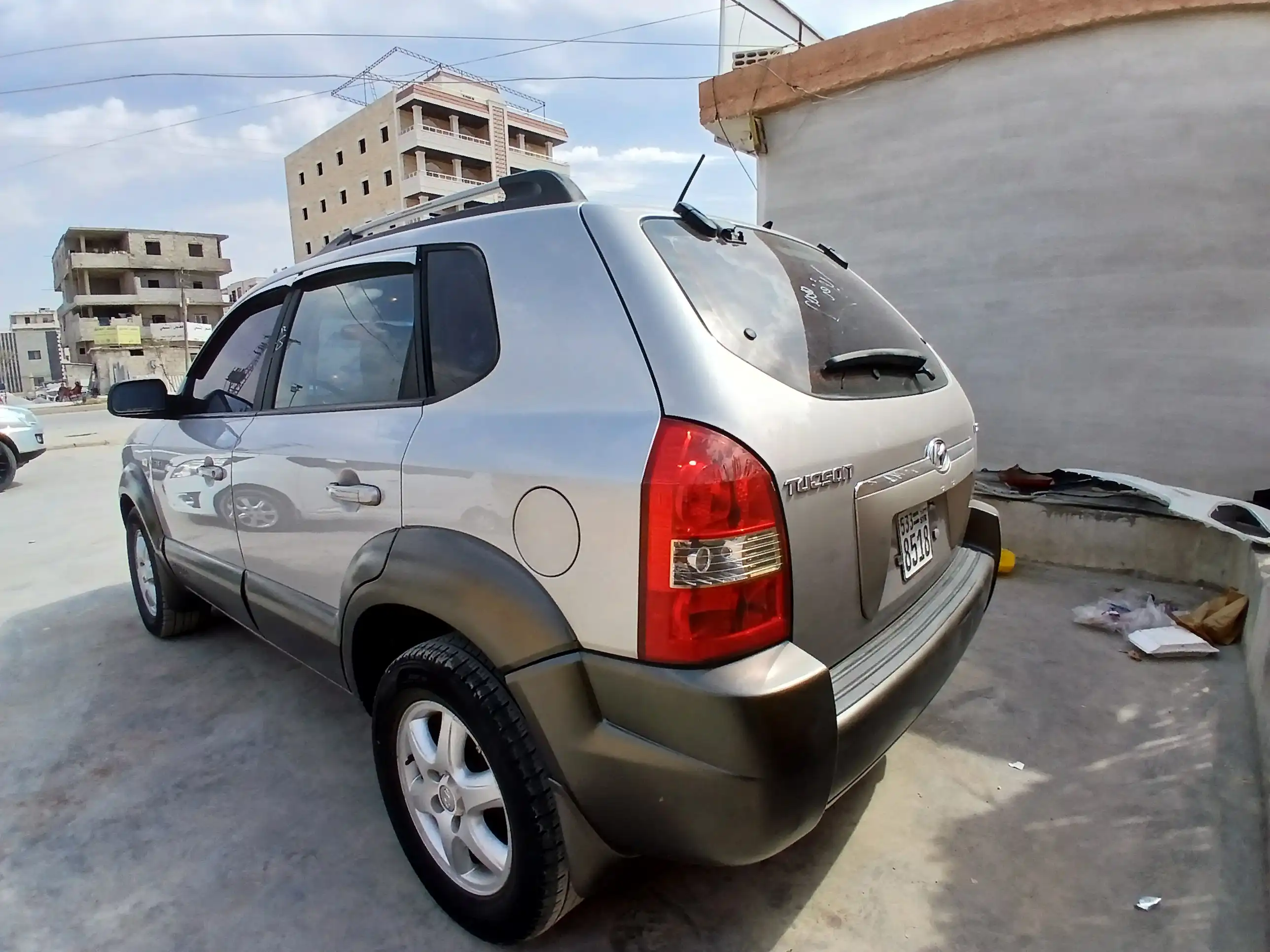 kilometrage car sale hyundai tucson standard suv used 2005 aleppo bq image