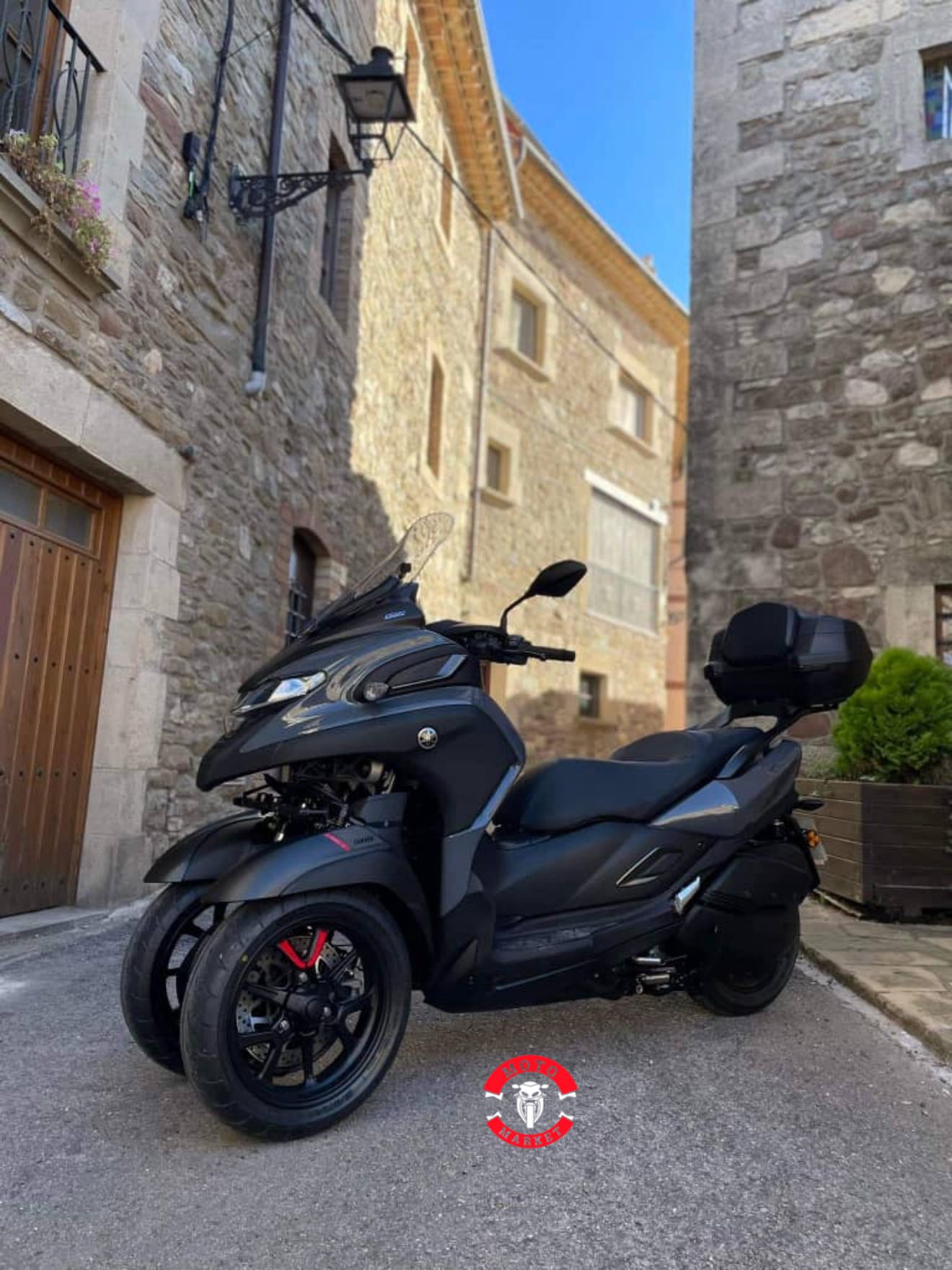 kilometrage motorbike yamaha tricity 300 scooter used 2019 tartus bm image