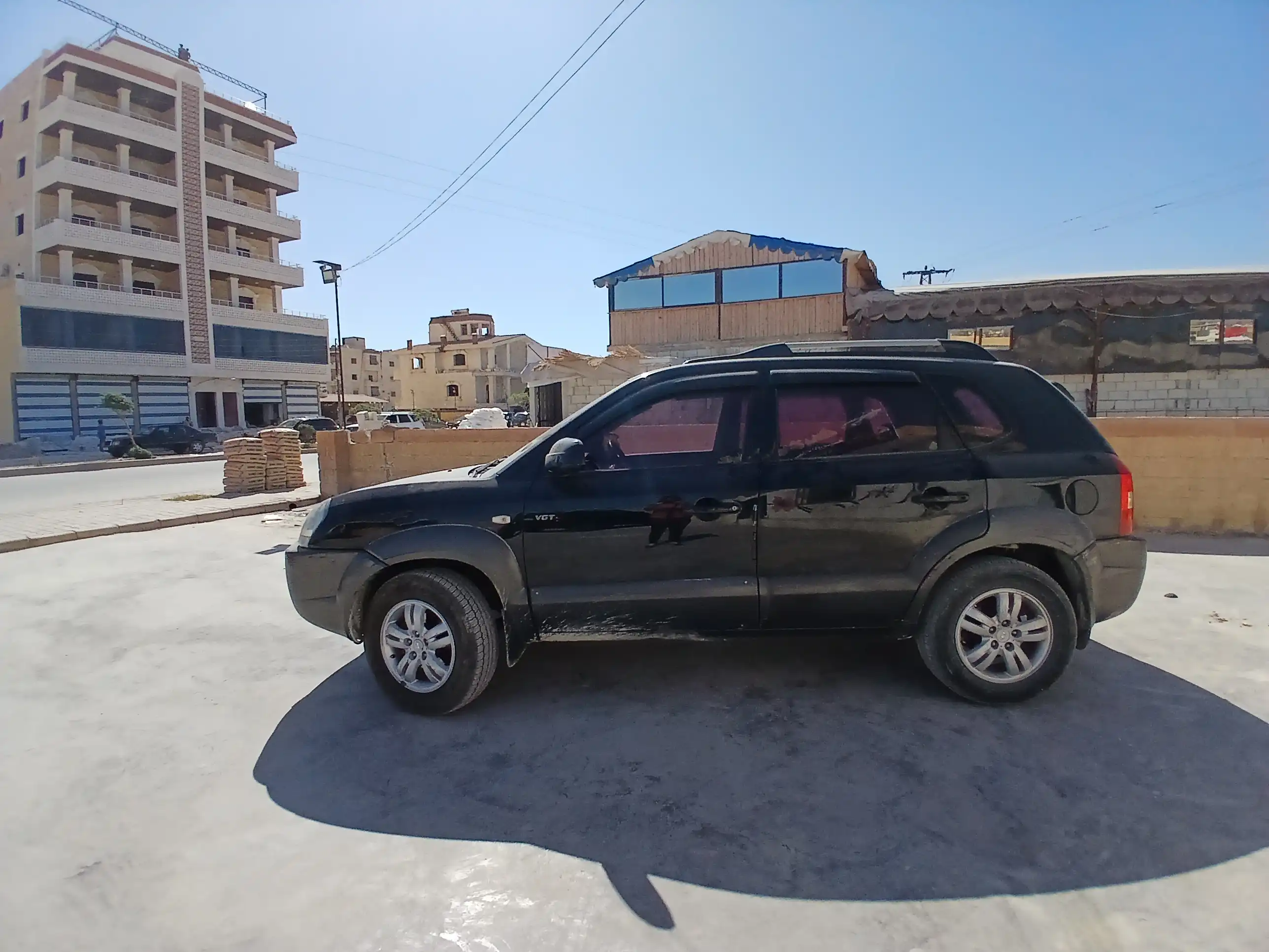 kilometrage car sale hyundai tucson standard suv used 2007 aleppo kh image