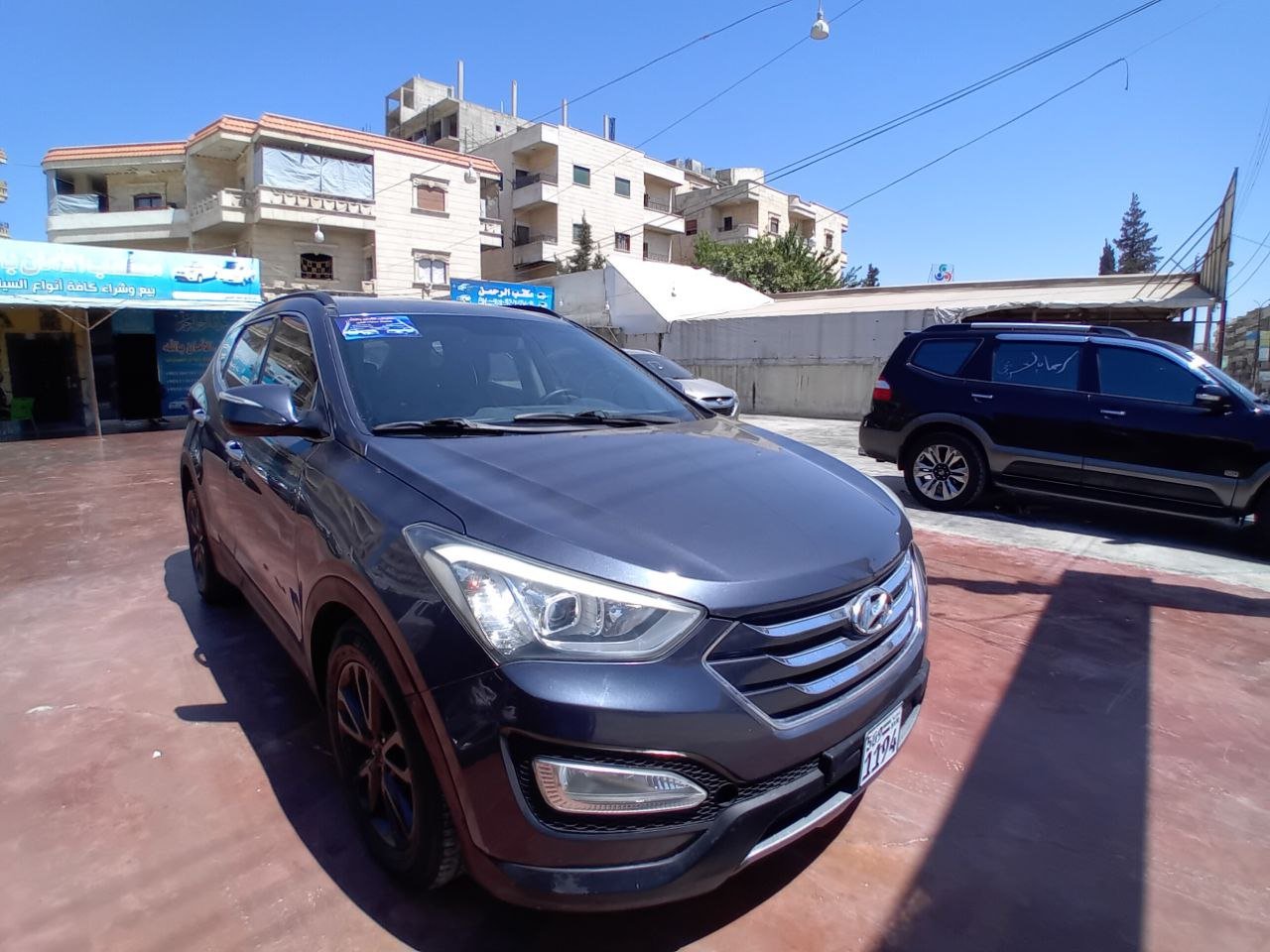 kilometrage car sale hyundai santa fe evgt suv used 2013 aleppo ah image