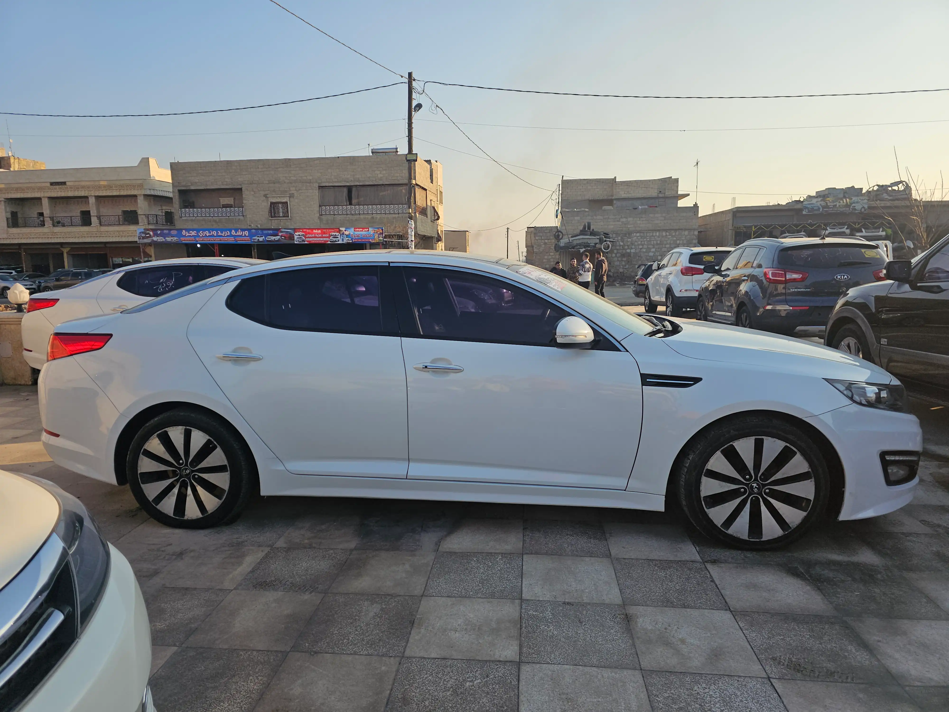 kilometrage car sale kia k5 standard sedan used 2011 aleppo pr image