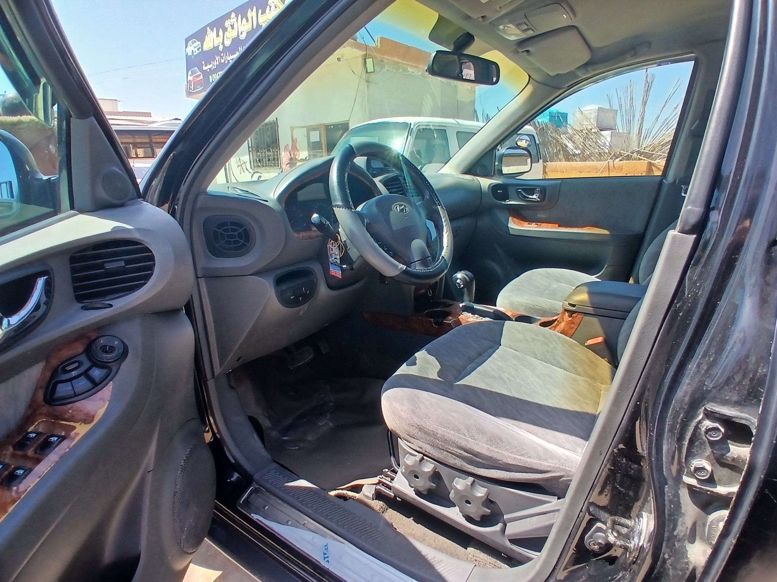 kilometrage car sale hyundai santa fe gold suv used 2003 aleppo sf image