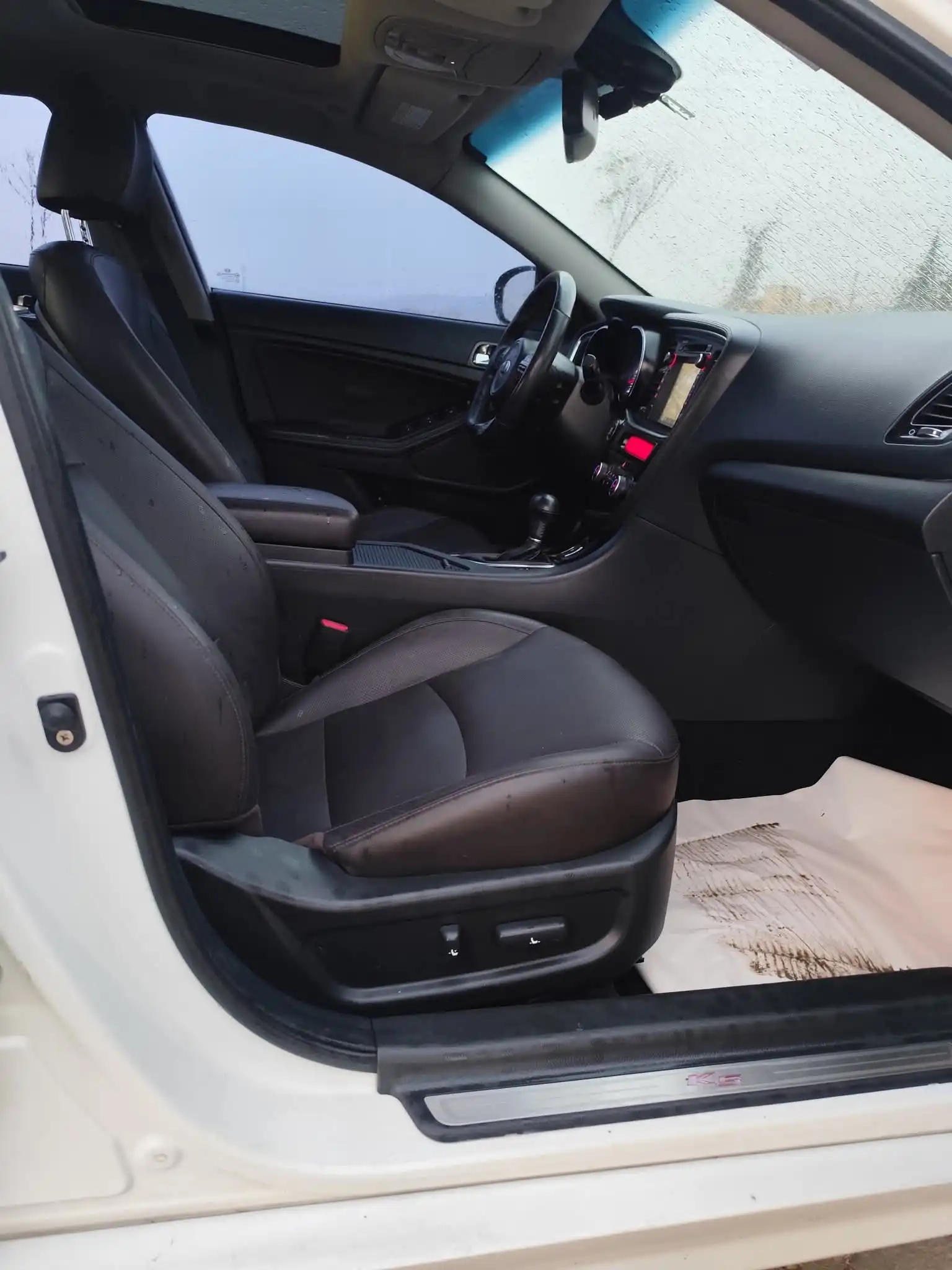 kilometrage car sale kia k5 standard sedan used 2014 aleppo me image