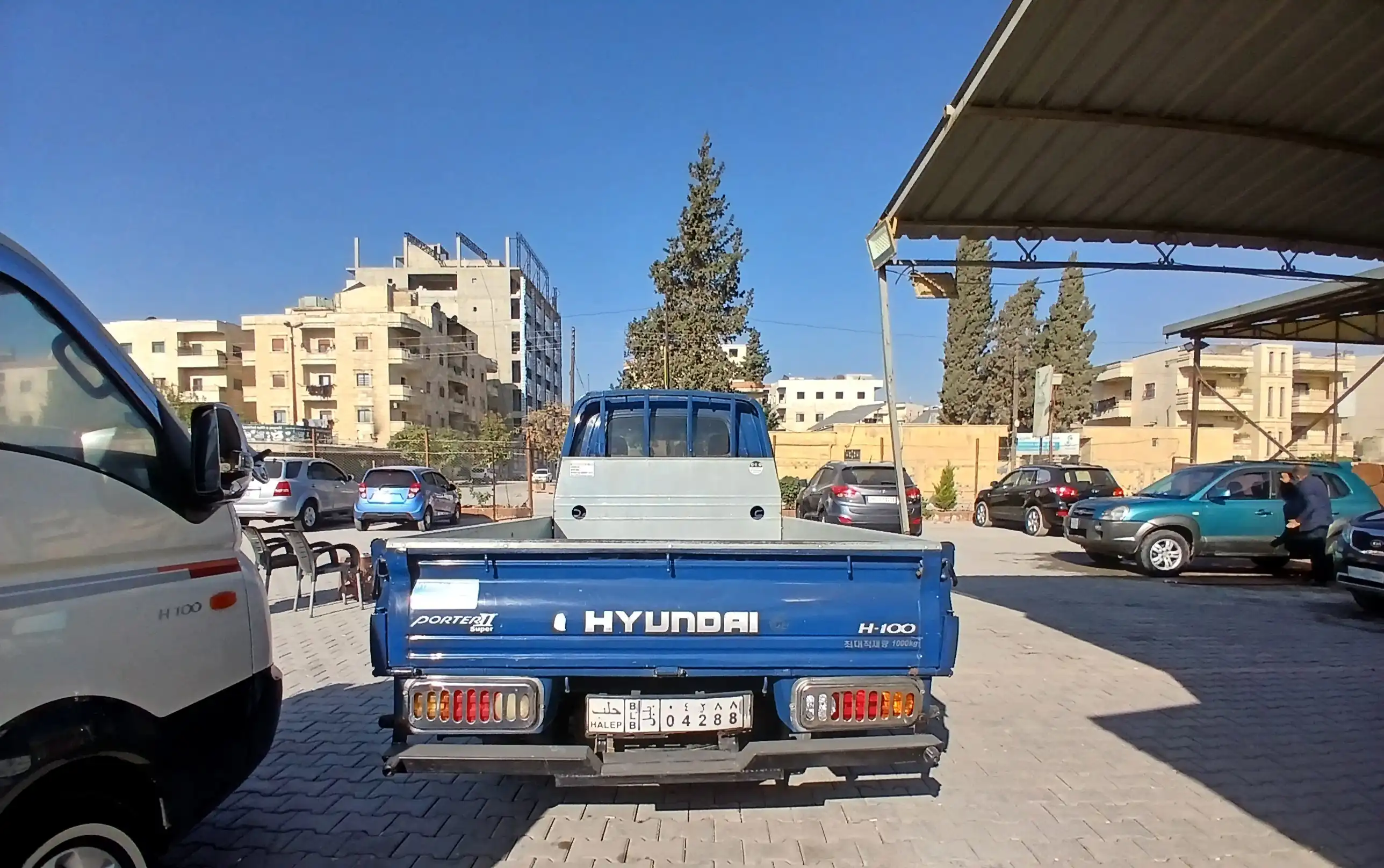 kilometrage car sale hyundai porter ii 2 standard cargo truck used 2011 aleppo aj image