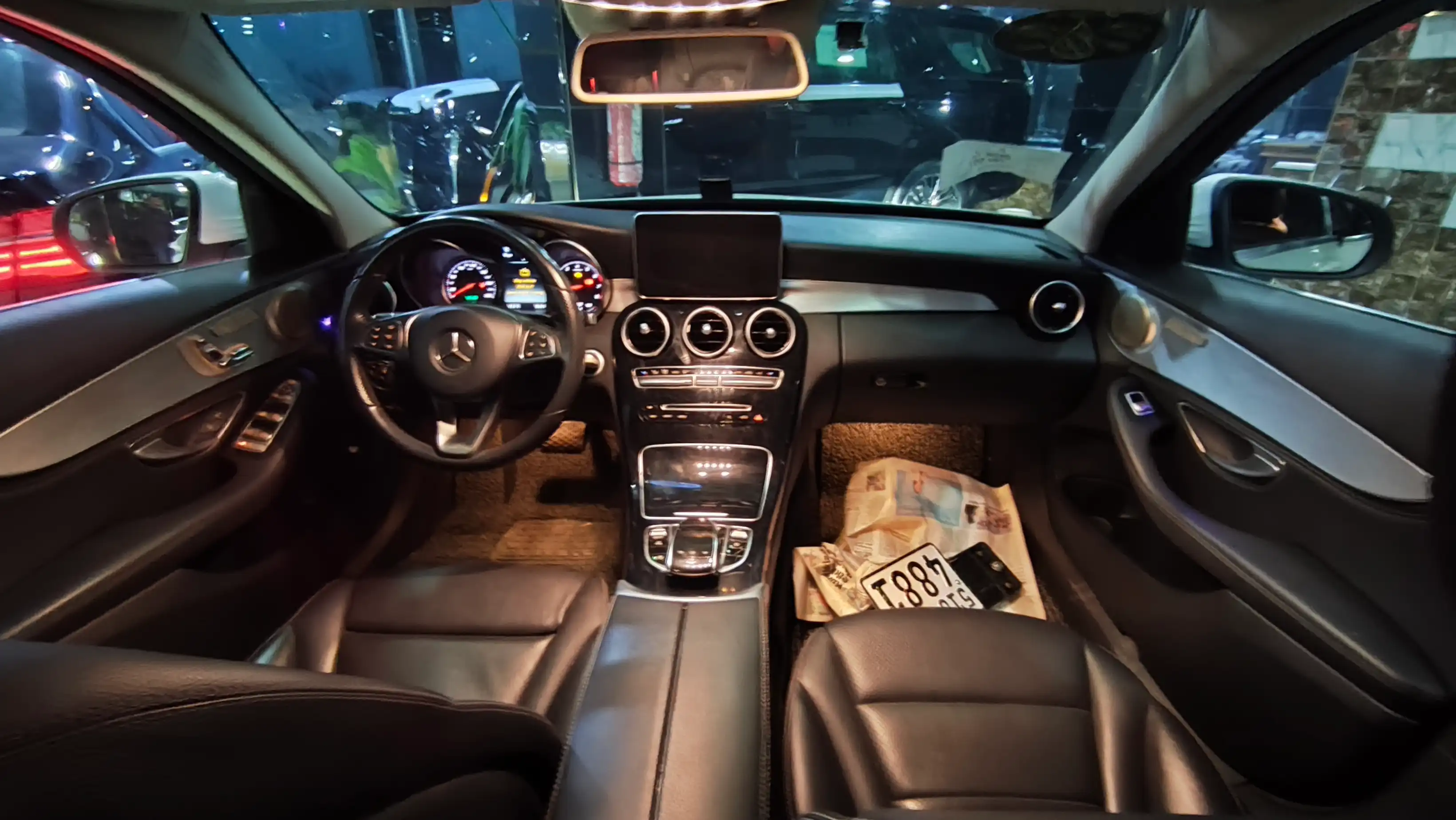 kilometrage car sale mercedes c class 200 sedan used 2015 aleppo hr image