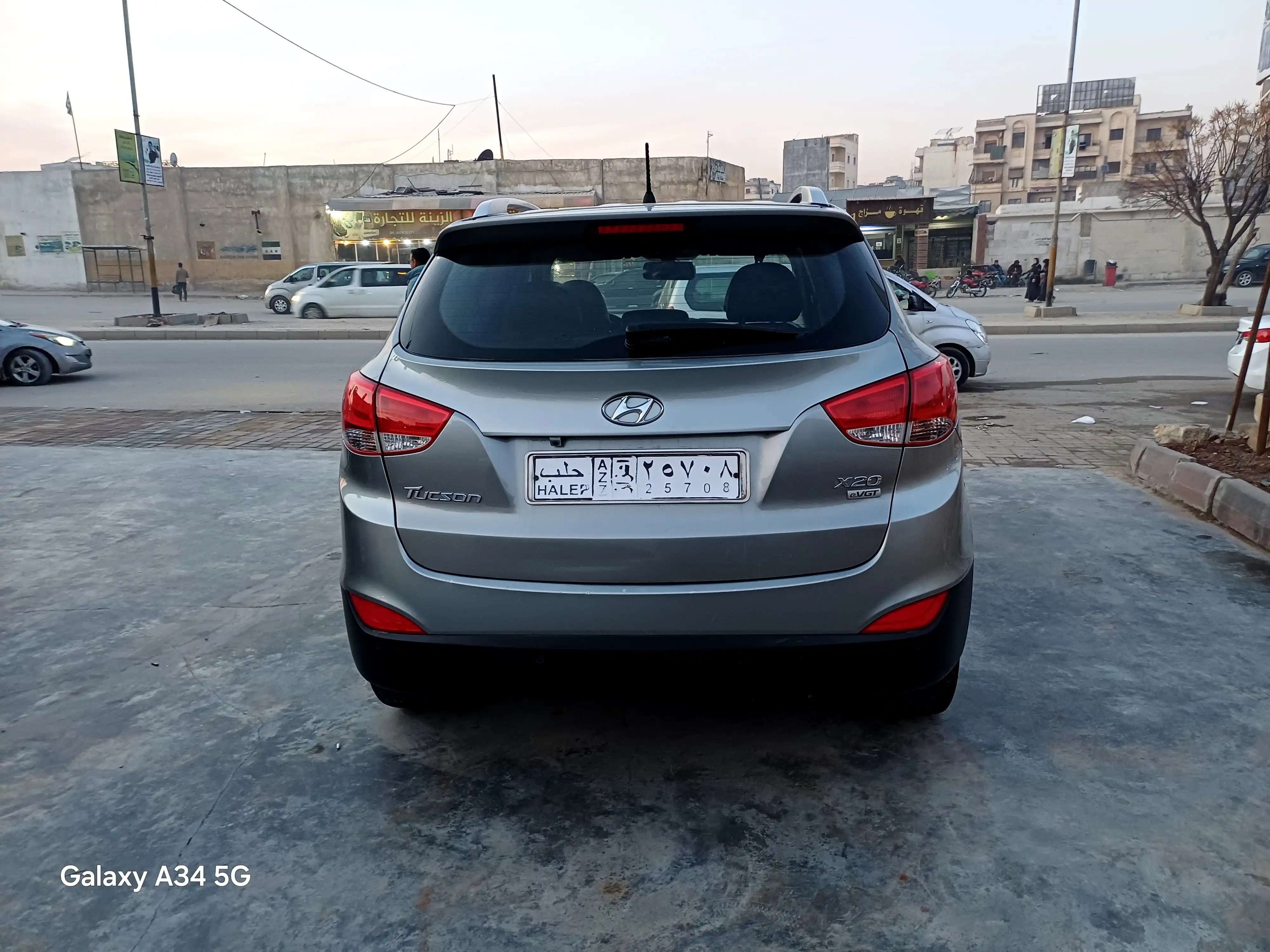 kilometrage car rent hyundai tucson x20 evgt ishnklq used 2012 aleppo ll image