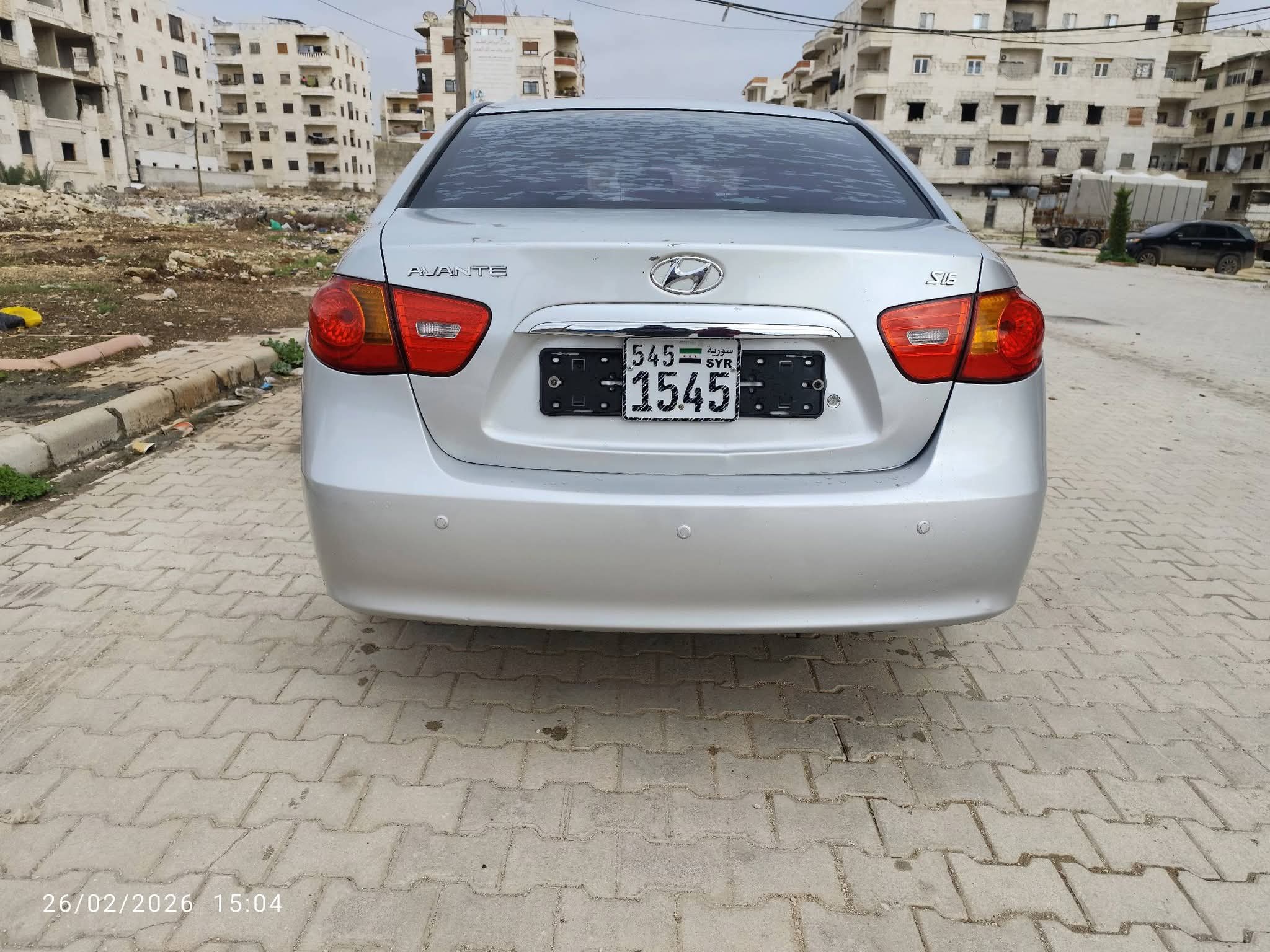 kilometrage car sale hyundai avante s 16 sedan used 2009 aleppo xn image