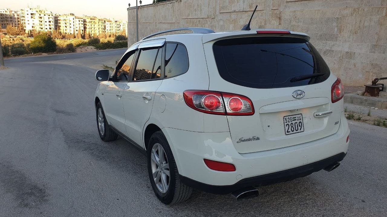 kilometrage car sale hyundai santa fe mlx suv used 2011 aleppo is image
