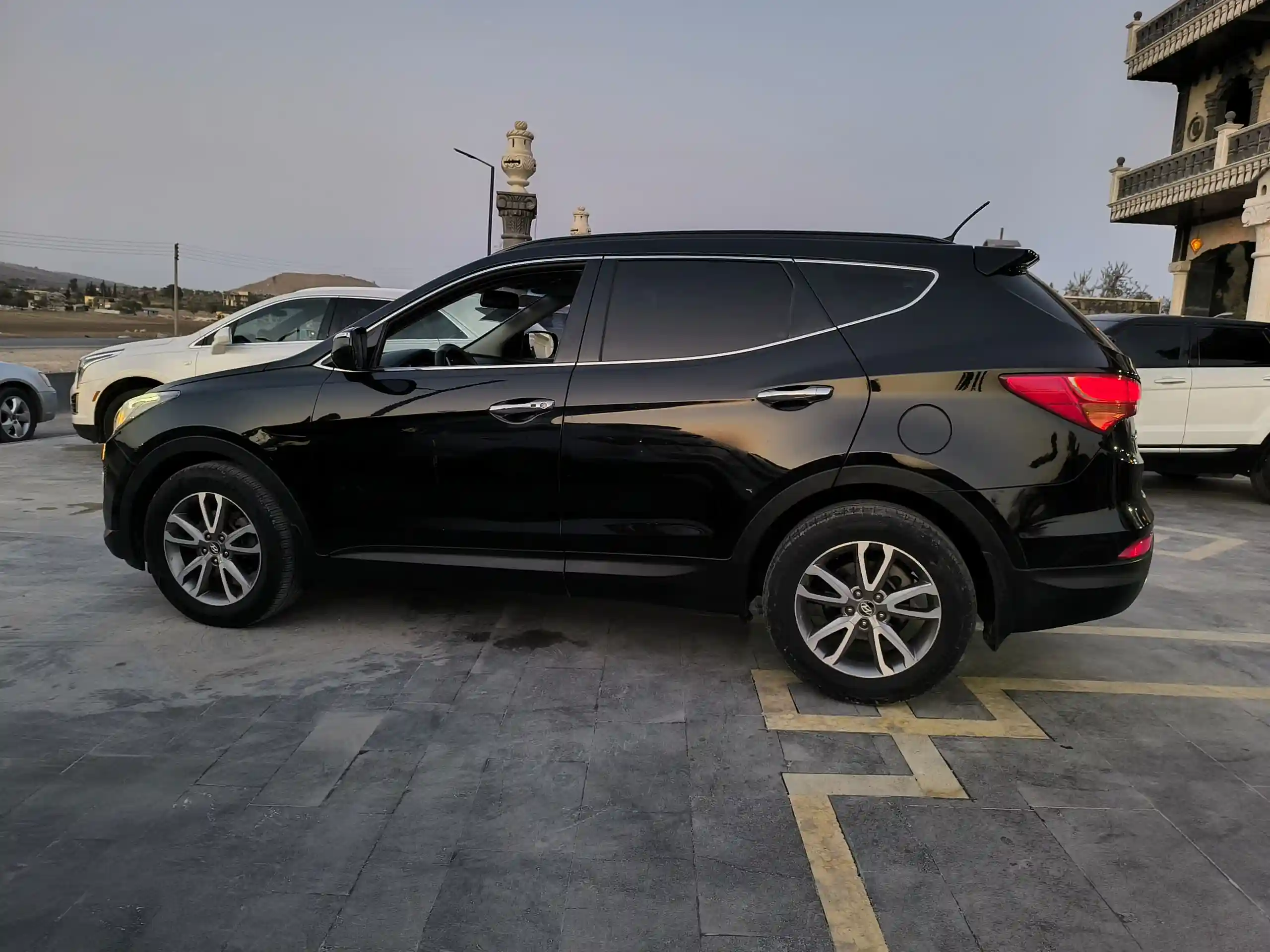 kilometrage car sale hyundai santa fe evgt suv used 2013 aleppo op image