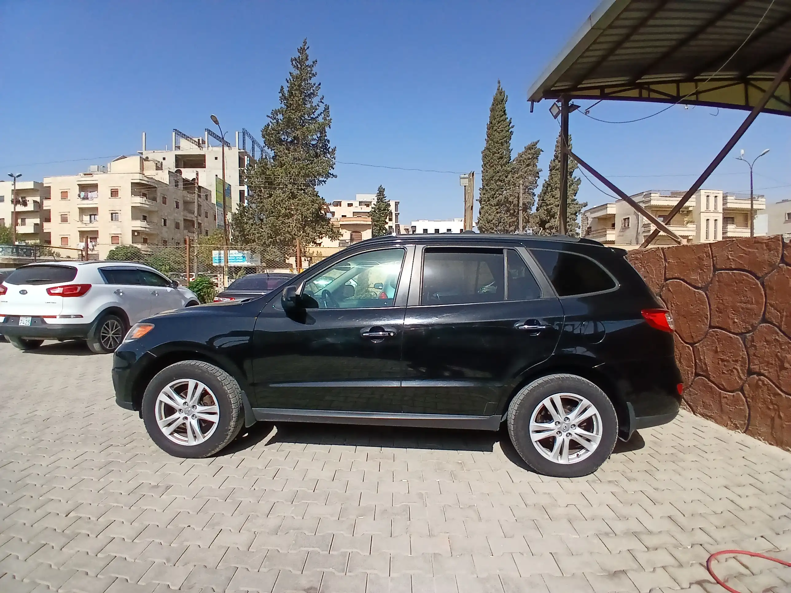 kilometrage car sale hyundai santa fe evgt suv used 2012 aleppo aj image