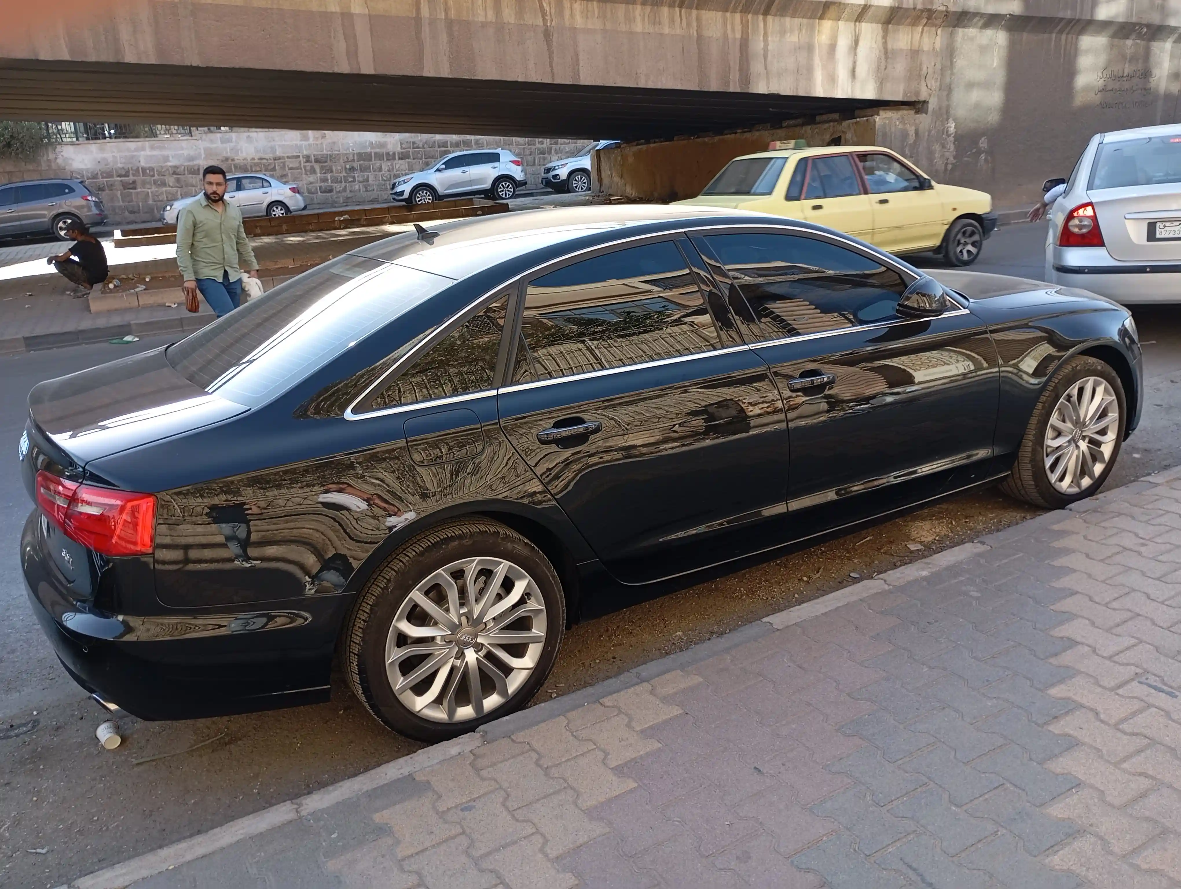kilometrage car sale audi sedan used 2012 aleppo ai image