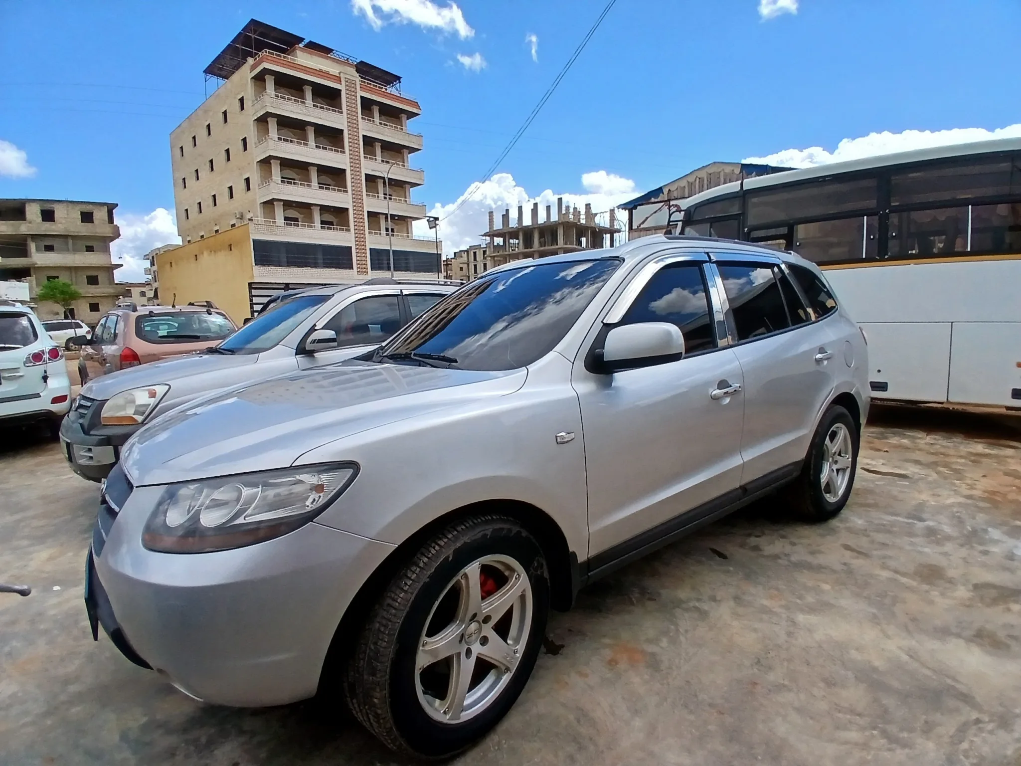 kilometrage car sale hyundai santa fe mlx suv used 2006 aleppo dp image