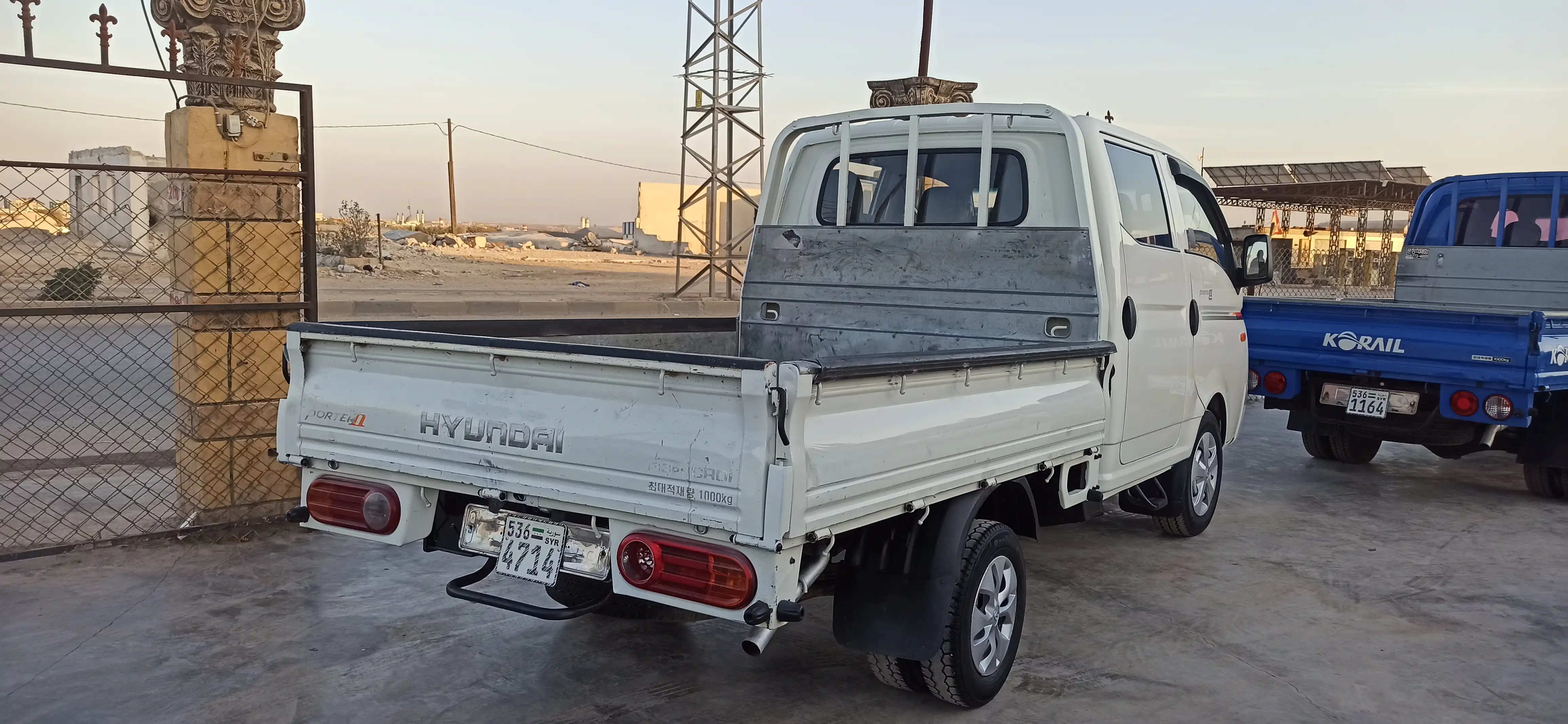 kilometrage car sale hyundai porter ii 2 standard cargo truck used 2015 aleppo qd image