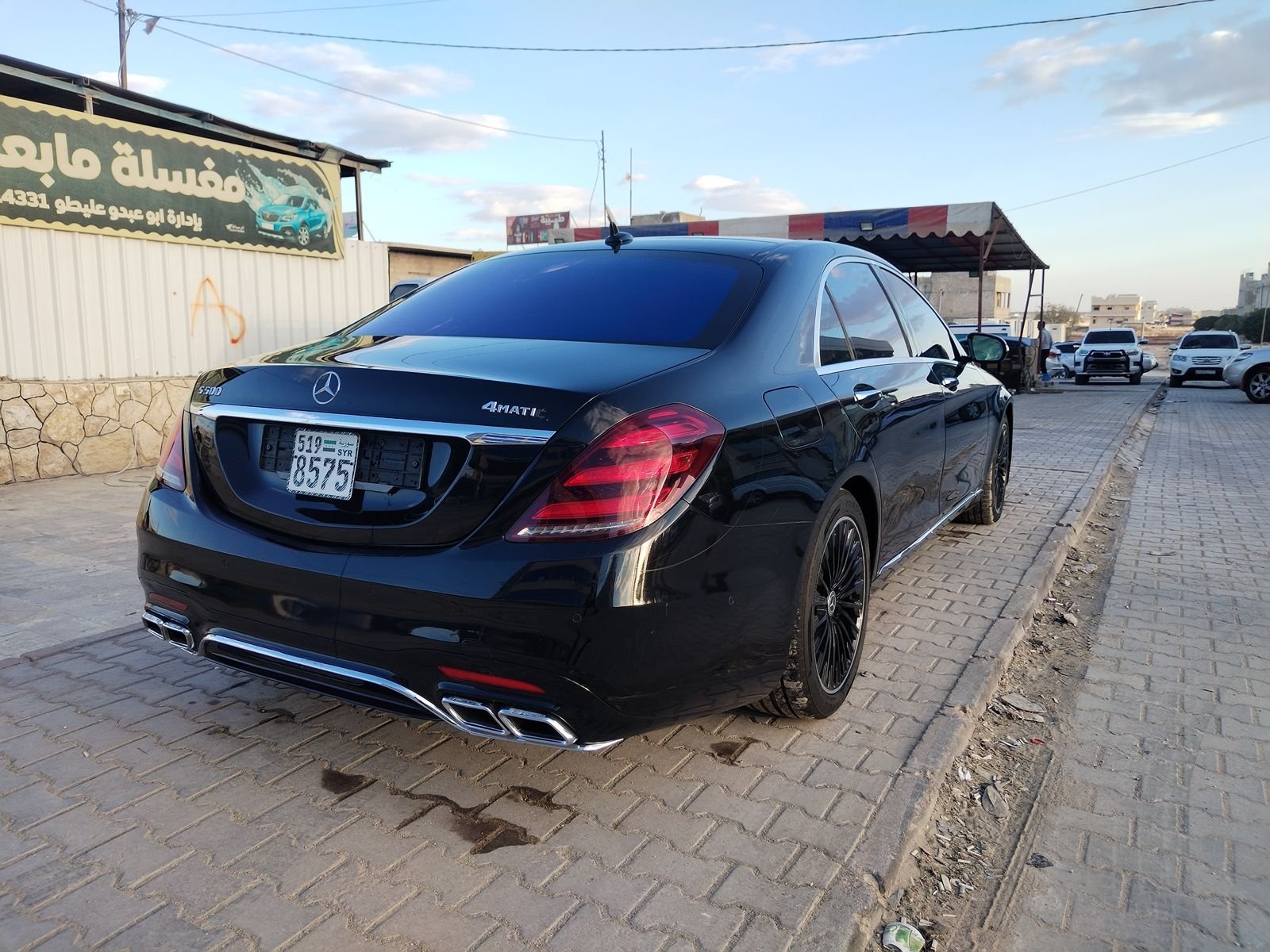 kilometrage car sale mercedes benz s class s s 500 4 matic sedan used 2015 aleppo mv image