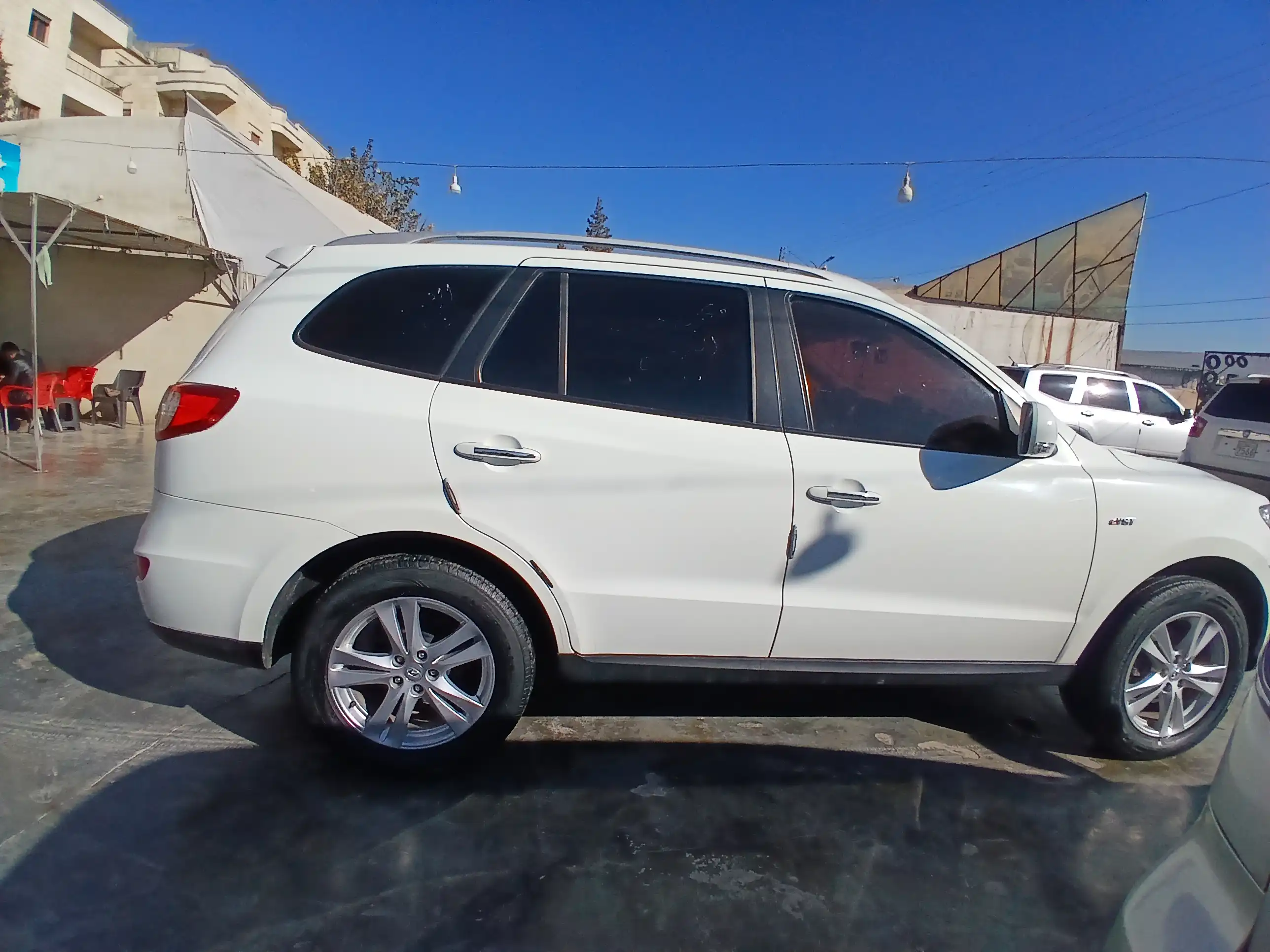 kilometrage car sale hyundai santa fe evgt suv used 2010 aleppo nu image