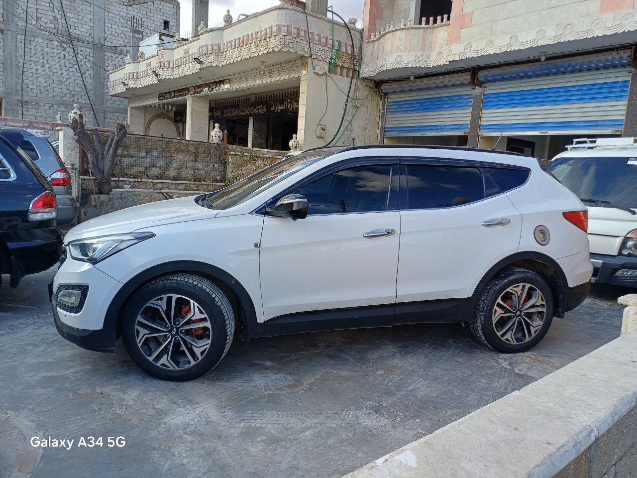 kilometrage car sale hyundai santa fe evgt suv used 2013 aleppo kz image