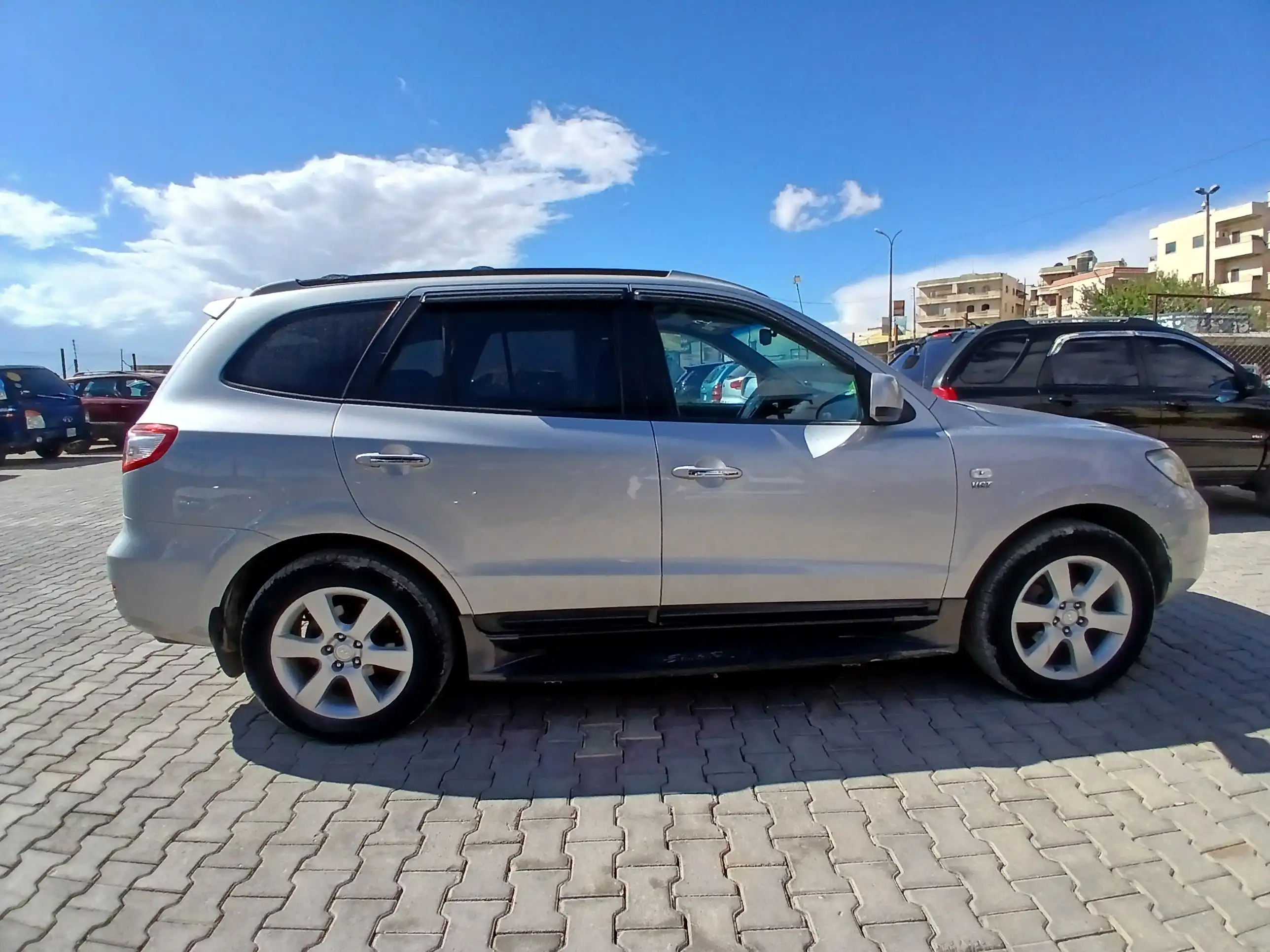 kilometrage car sale hyundai santa fe slx suv used 2008 aleppo iz image