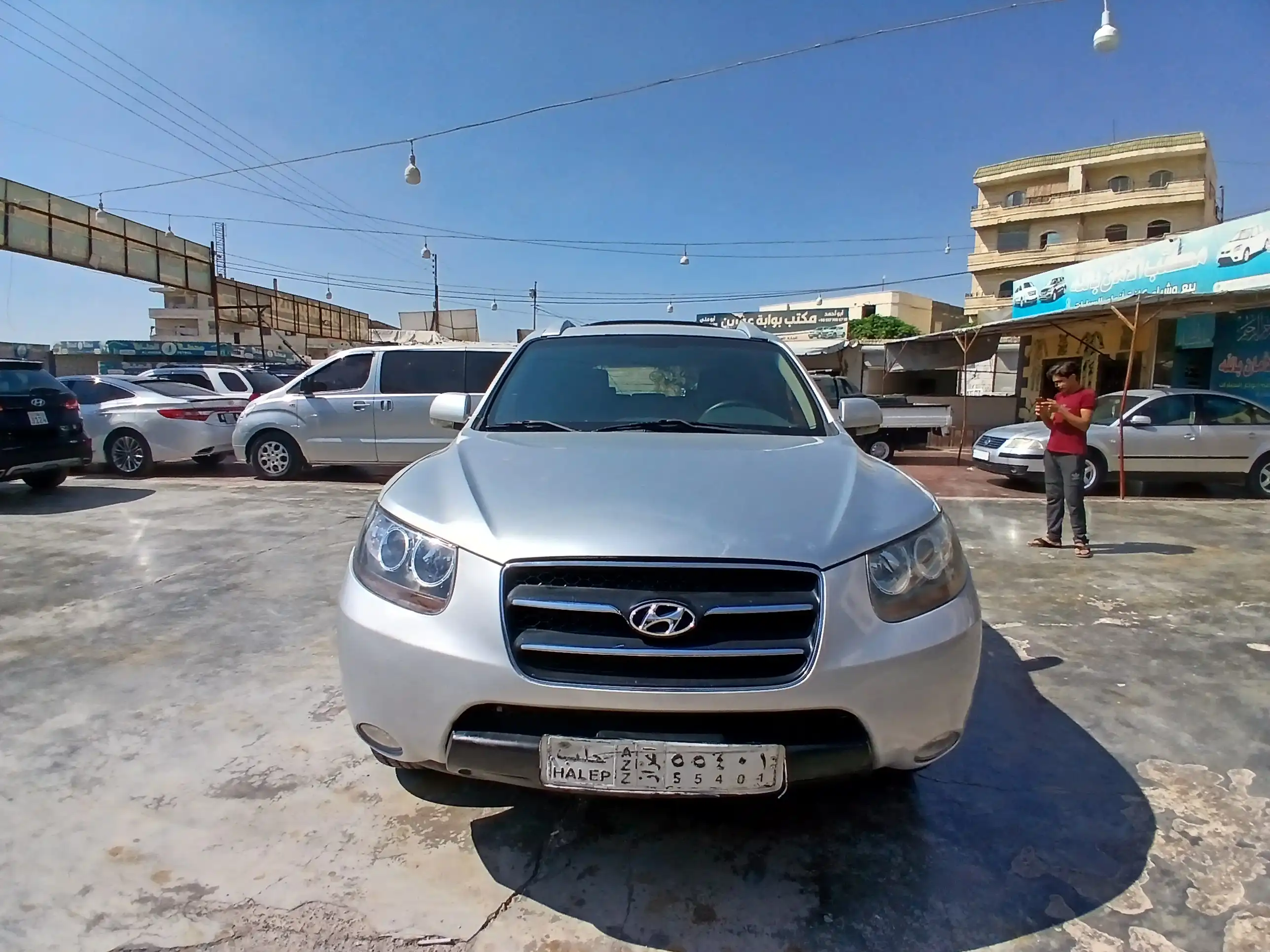 kilometrage car sale hyundai santa fe mlx suv used 2008 aleppo tp image