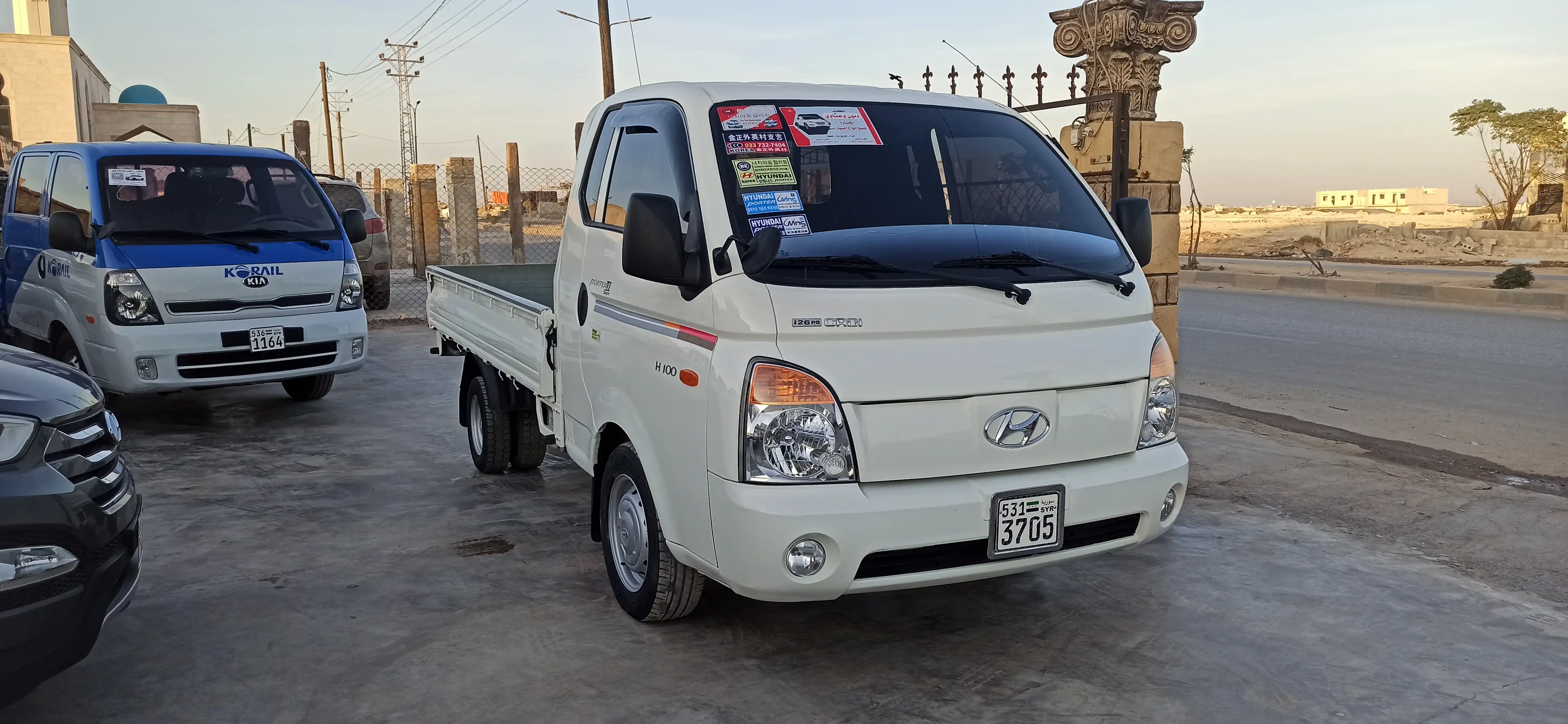 kilometrage car sale hyundai porter ii 2 crdi cargo truck used 2009 aleppo ul image