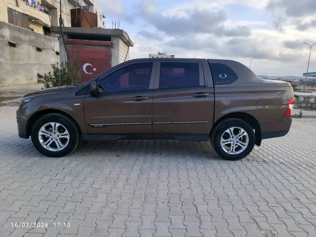 kilometrage car sale ssangyong kgm actyon limited pickup used 2014 aleppo fj image