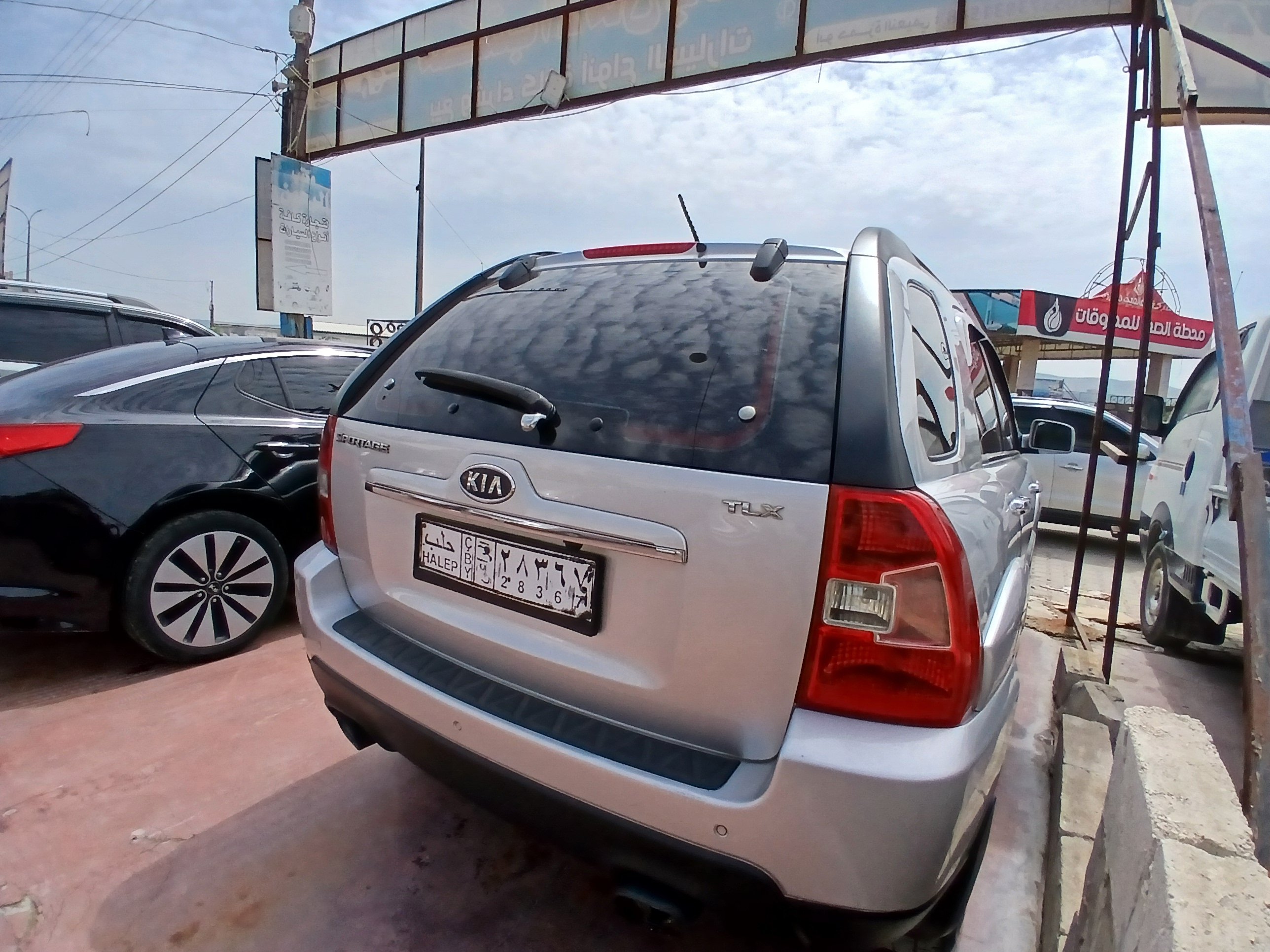 kilometrage car sale kia sportage tlx suv used 2007 aleppo vi image