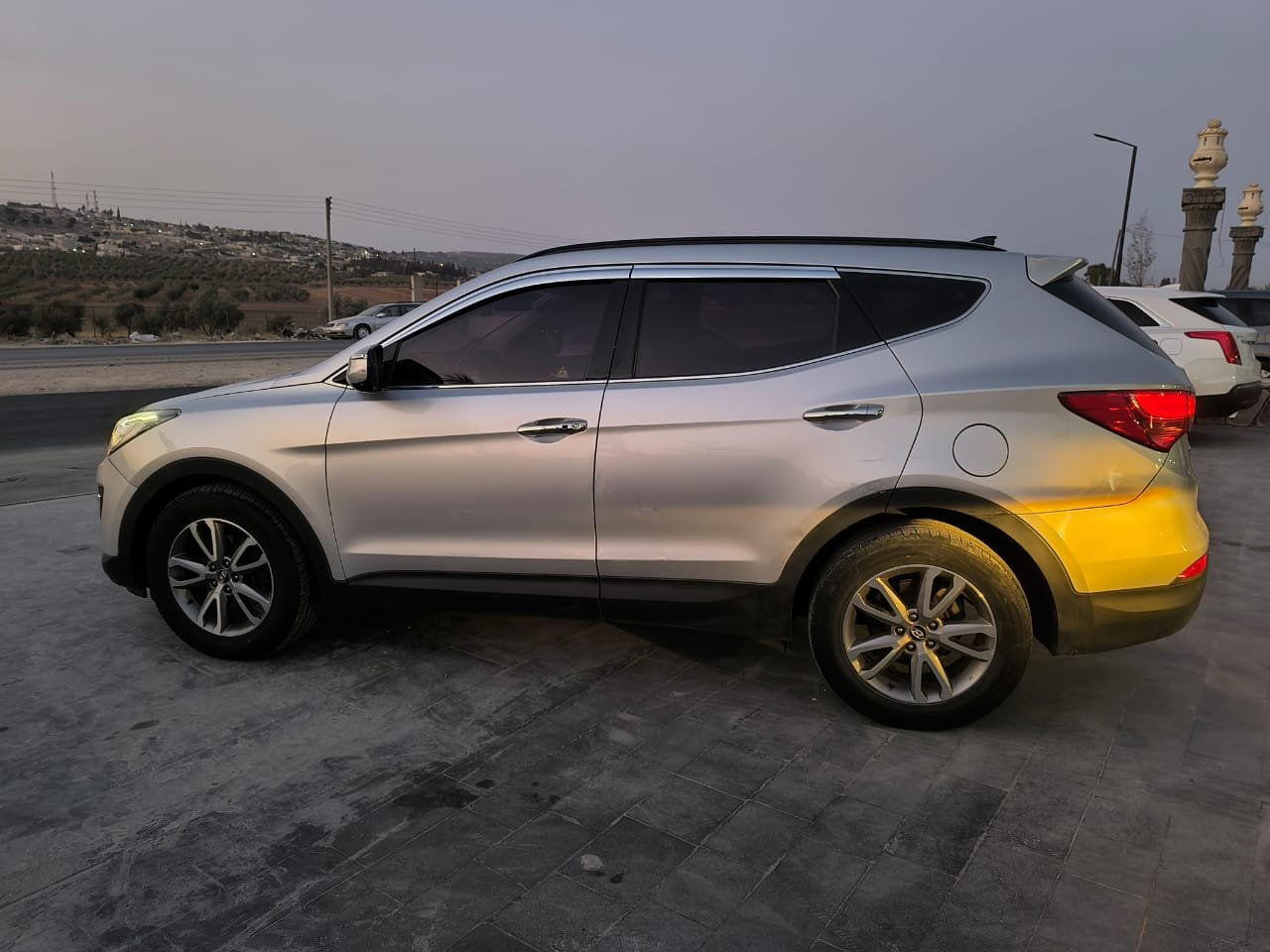 kilometrage car sale hyundai santa fe evgt suv new 2013 aleppo bu image