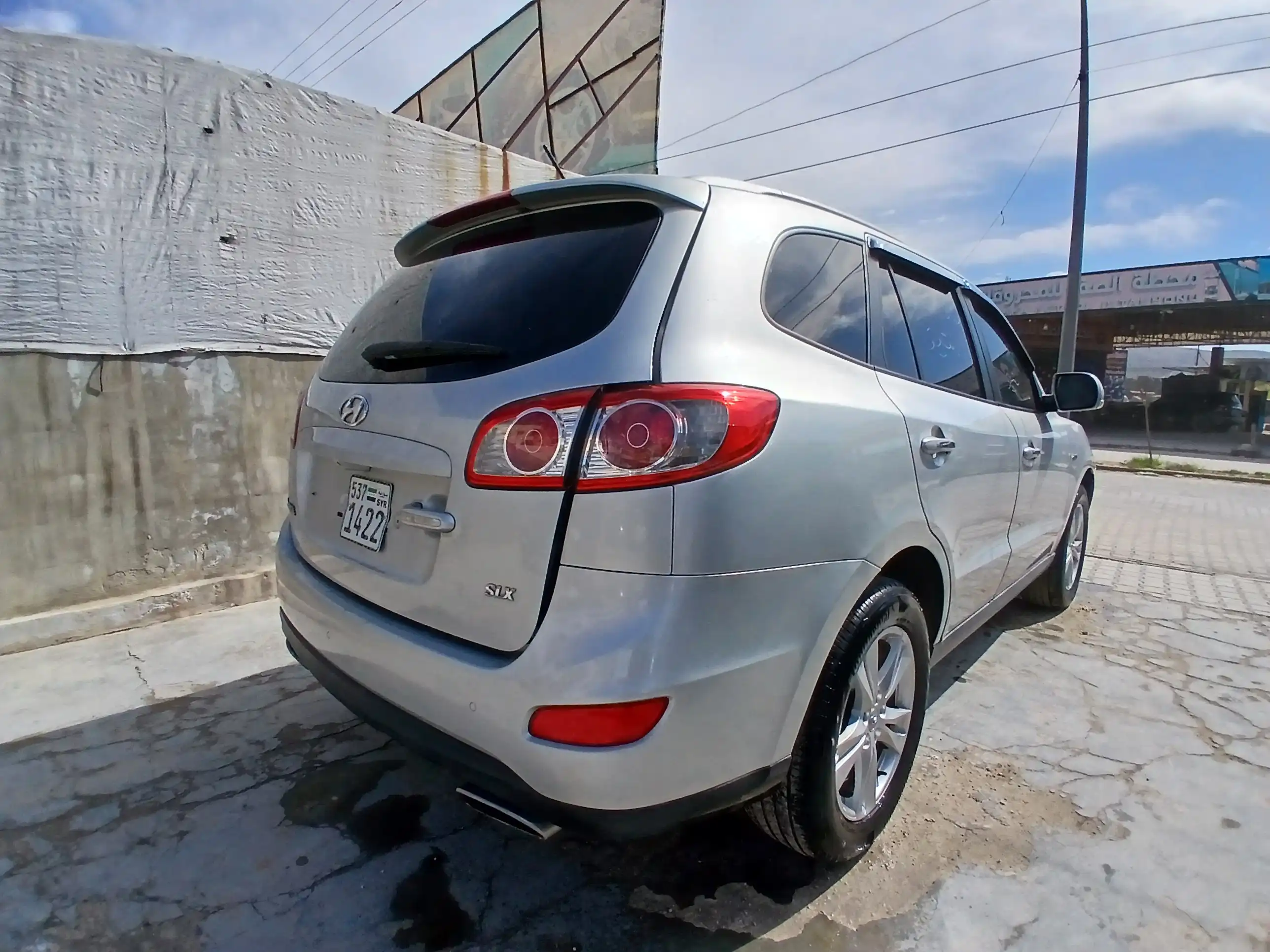 kilometrage car sale hyundai santa fe slx suv used 2010 aleppo gg image