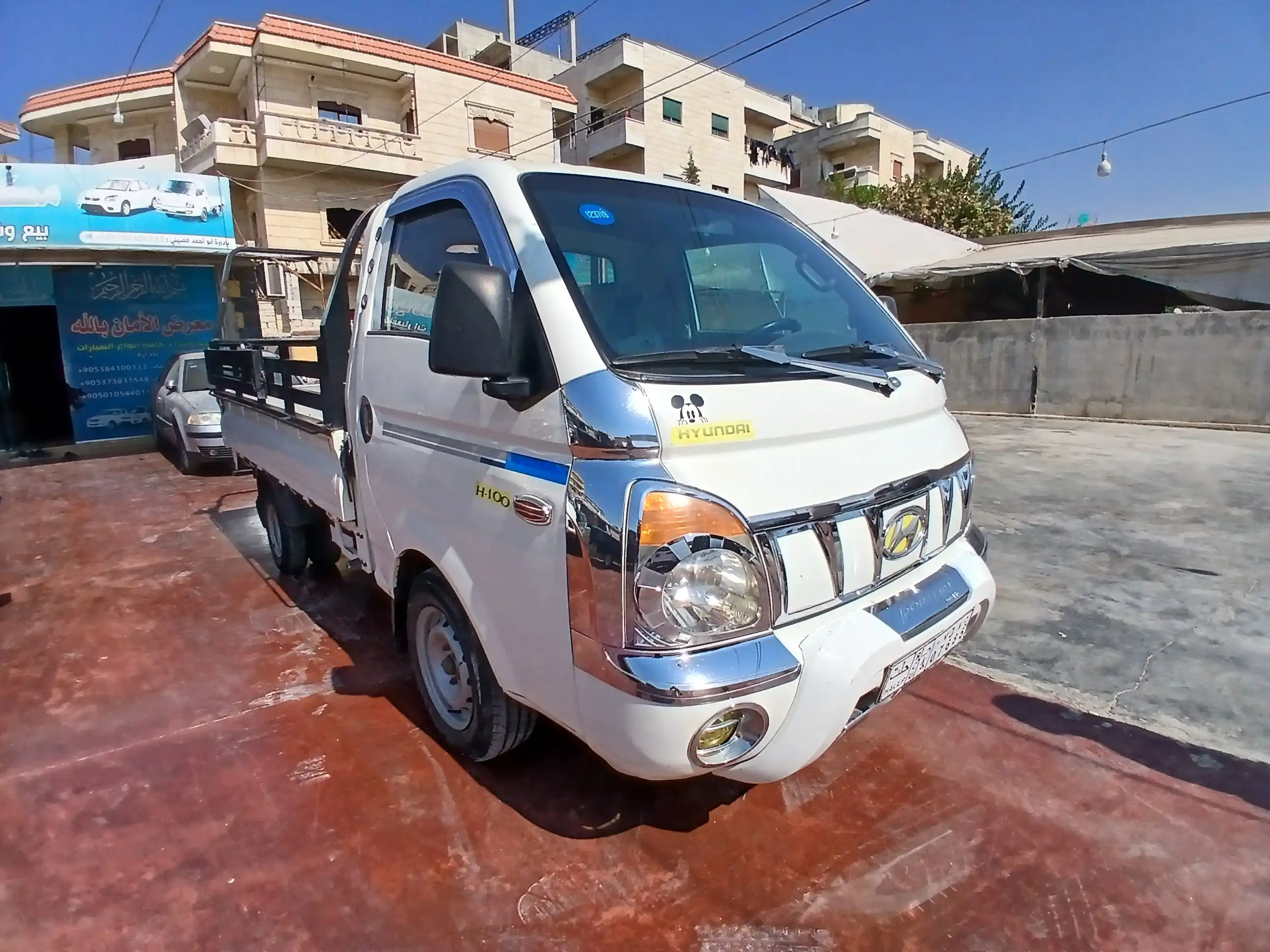 kilometrage car sale hyundai porter 2 crdi cargo truck used 2006 aleppo ox image