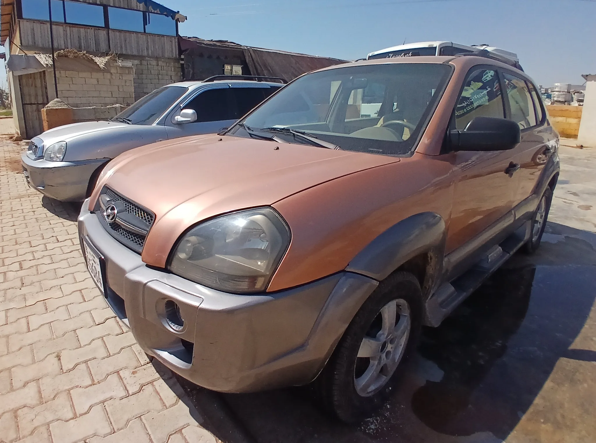 kilometrage car sale hyundai tucson standard suv used 2005 aleppo cd image